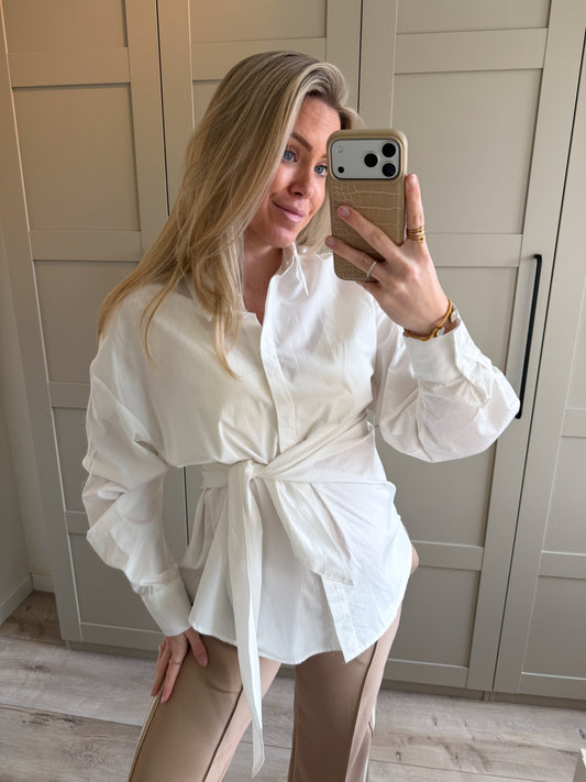 Blouse | Meike | Wit