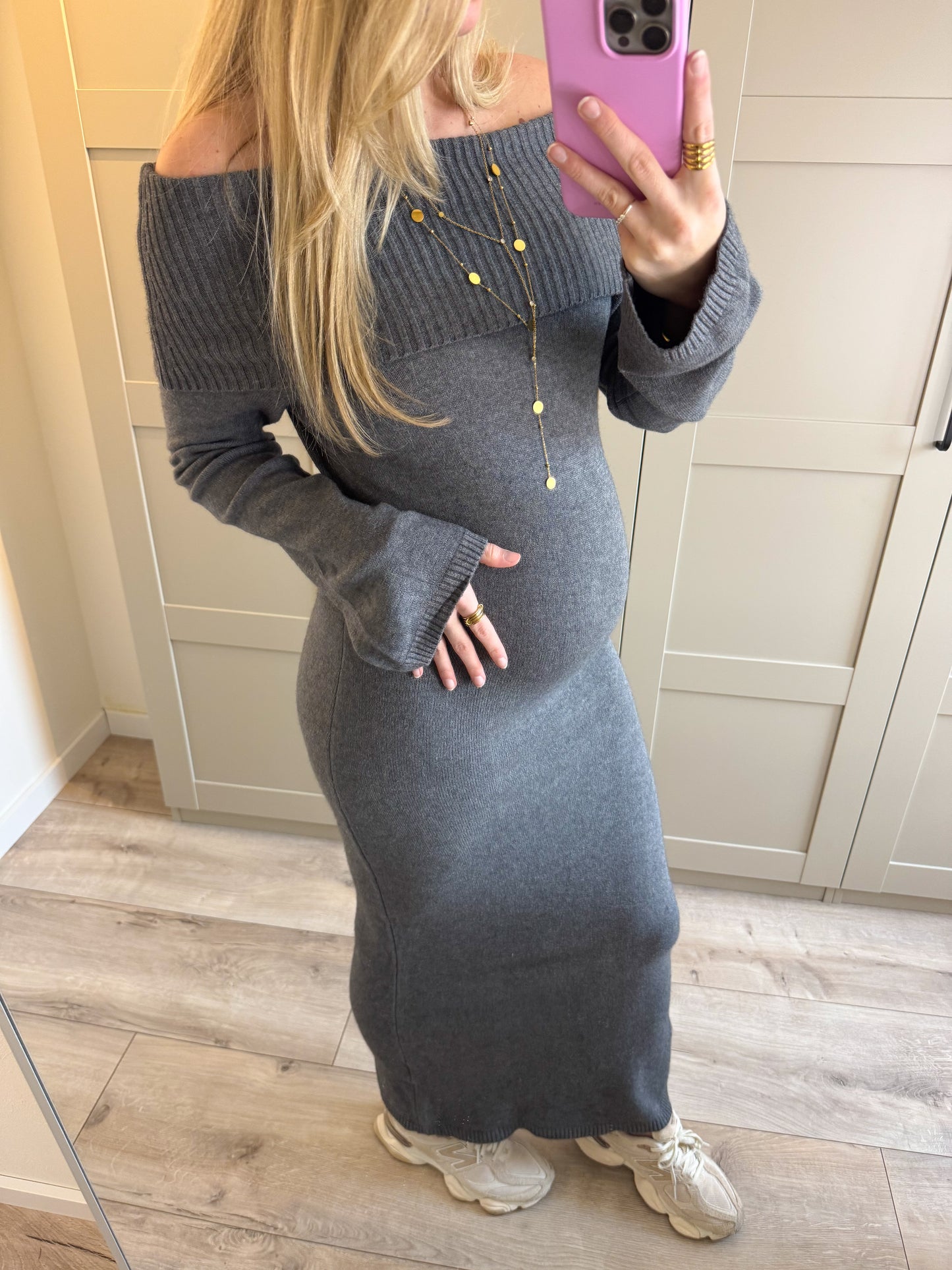 Jurk | Lotte | Grijs