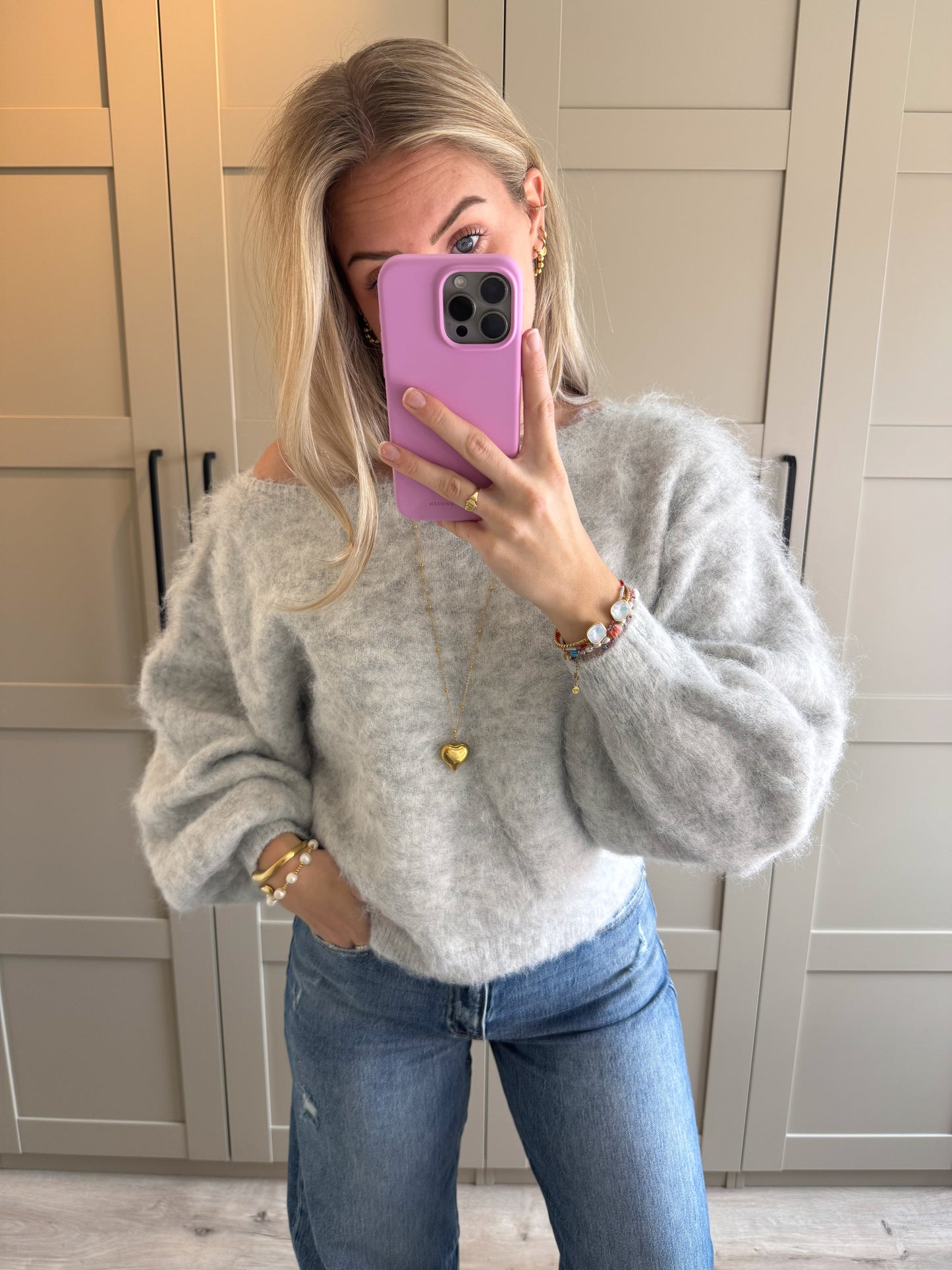 Trui | Marie | Lichtgrijs