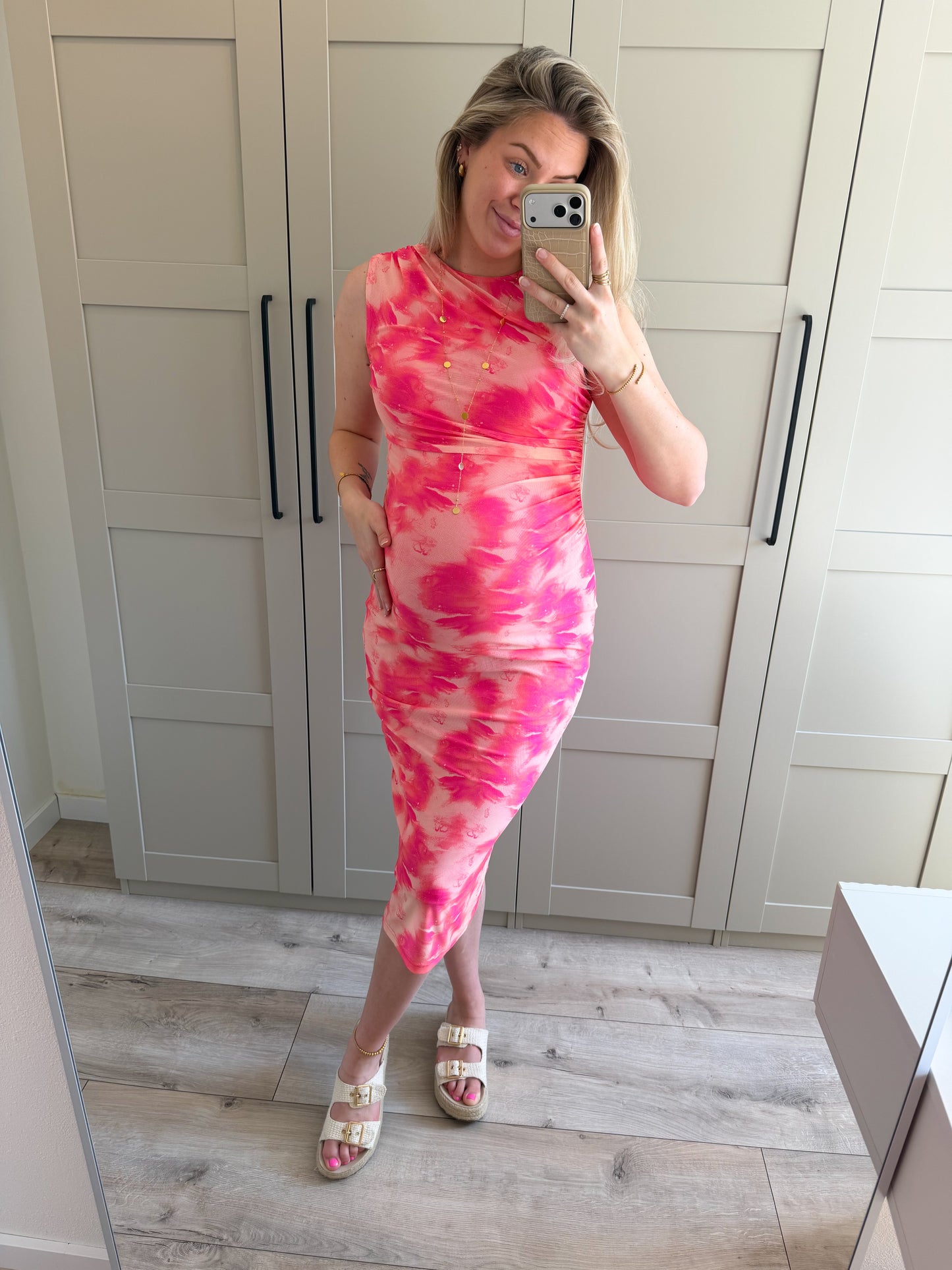 Jurk | Cato | Licht roze