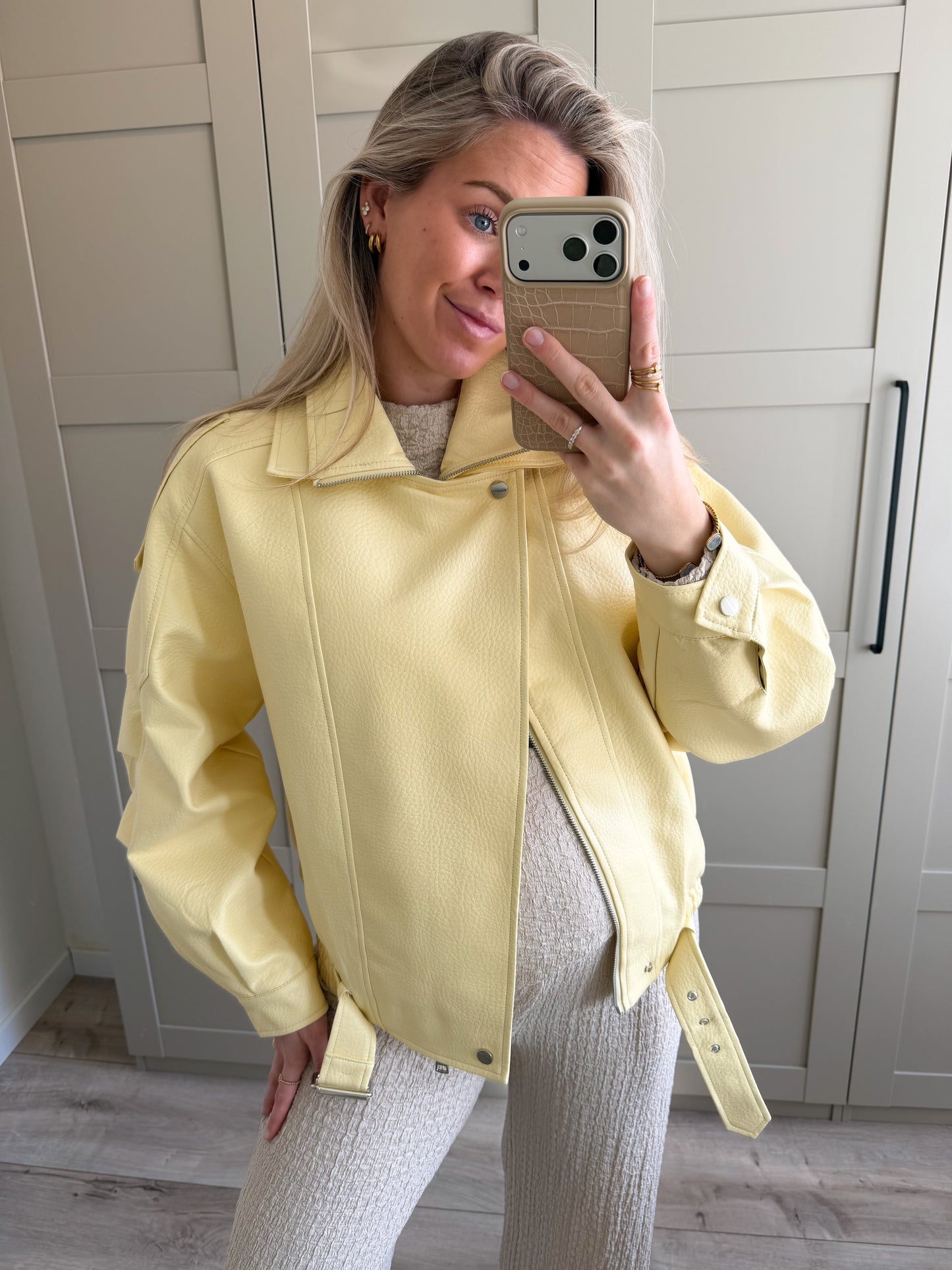 Jacket | Dana | Geel