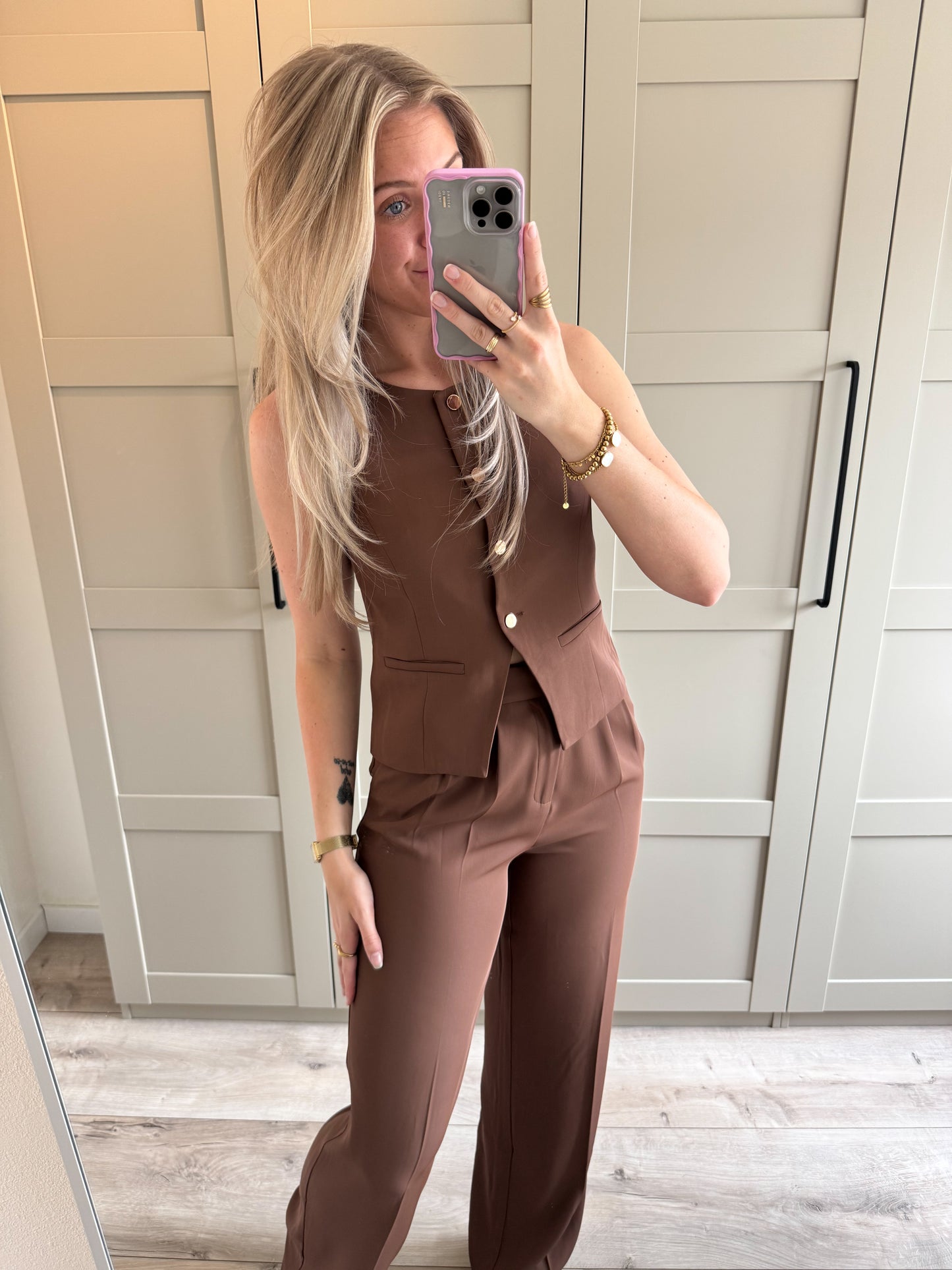 Gilet | Belle | Bruin