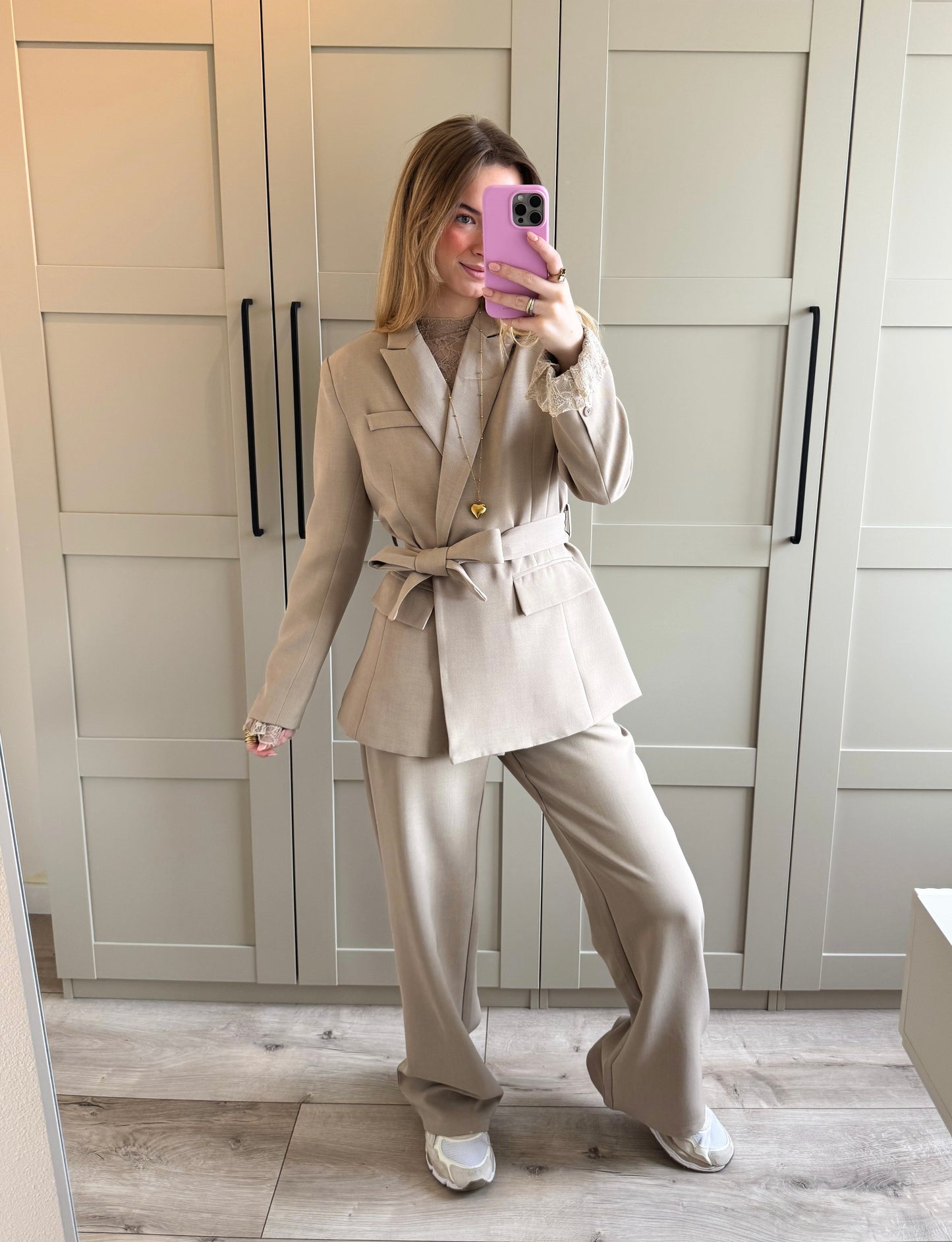 Blazer | Janneke | Taupe