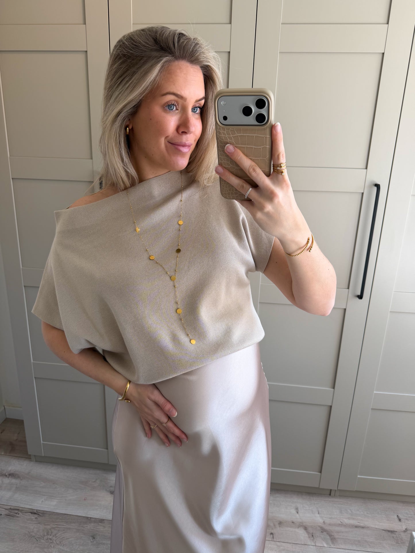 Top | Nikki  | Taupe