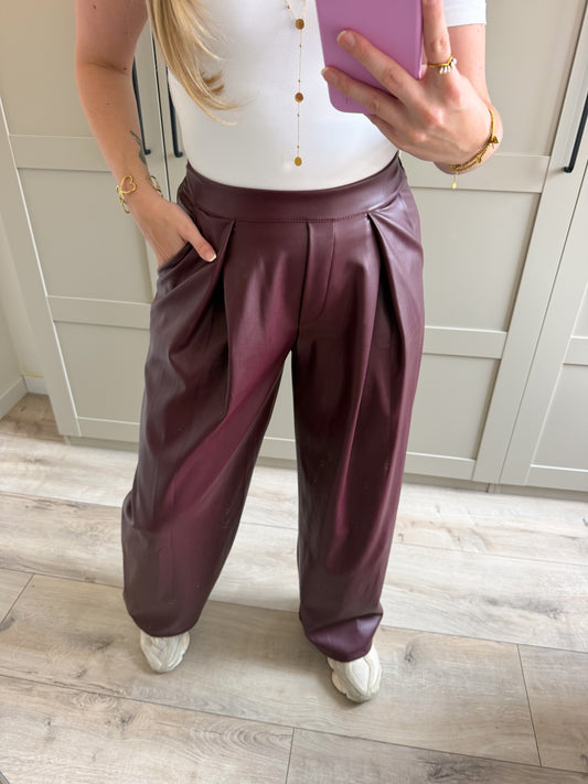 Pantalon | Lena | Bordeaux