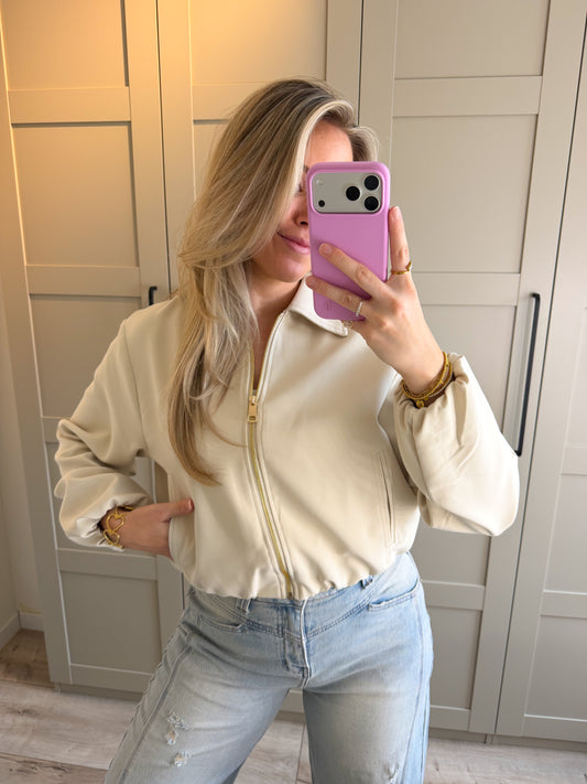 Jacket | Puck | Ecru