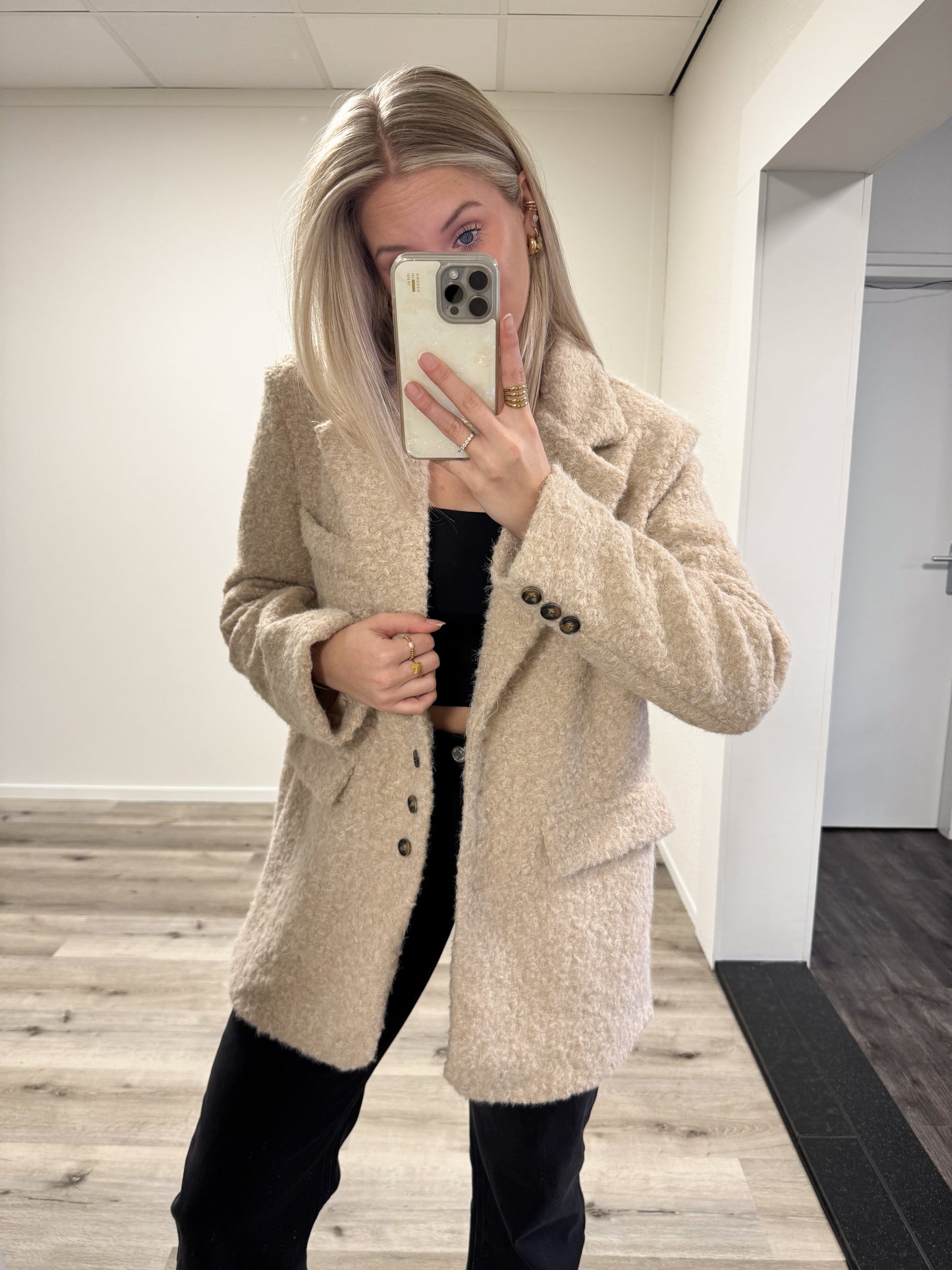 Blazer | Teddy | Beige