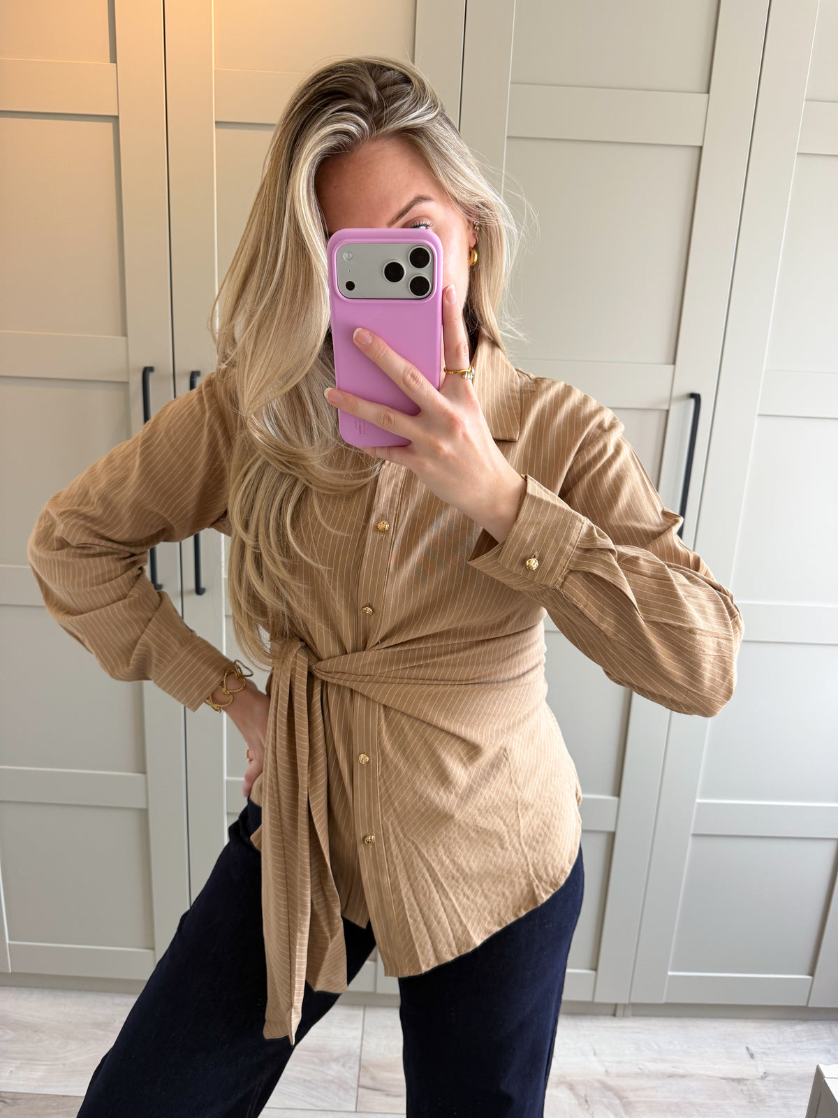Blouse | Fay | Camel