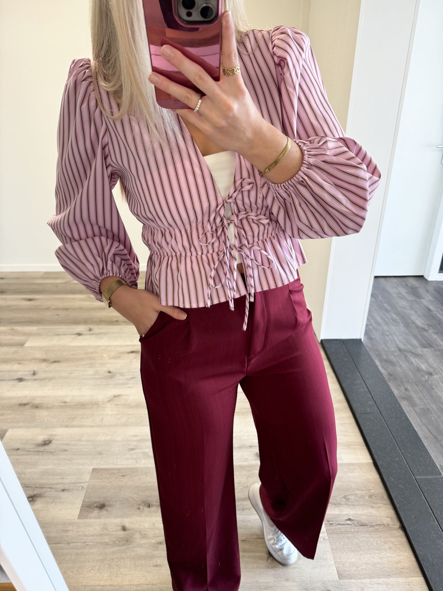 Pantalon | Charlie | Burgundy