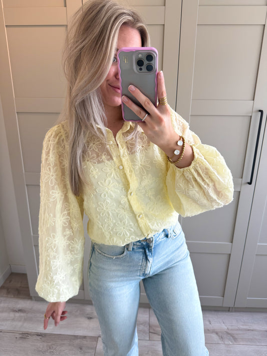 Blouse | Sunnie | Geel