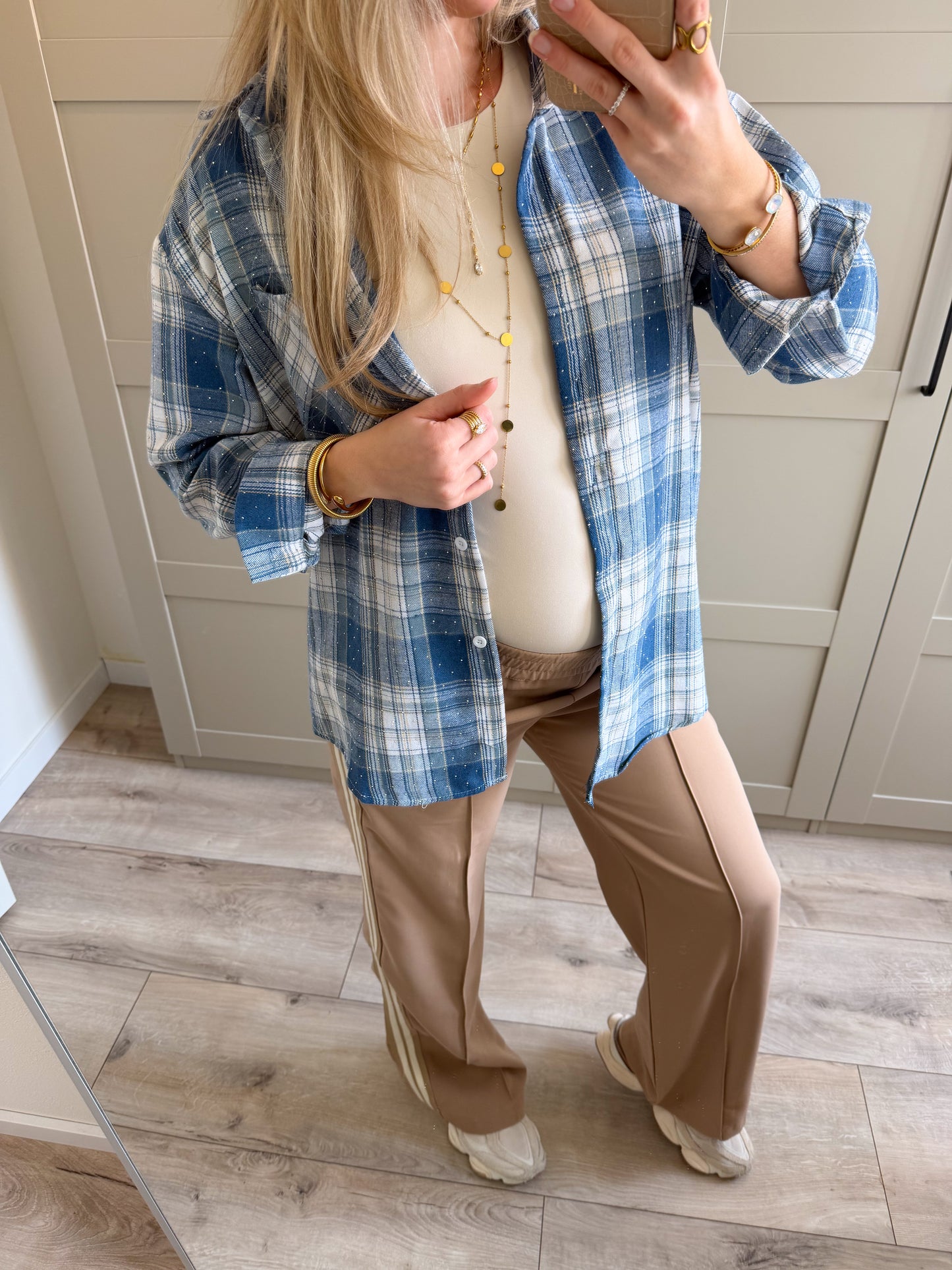 Blouse | Sien | Blauw