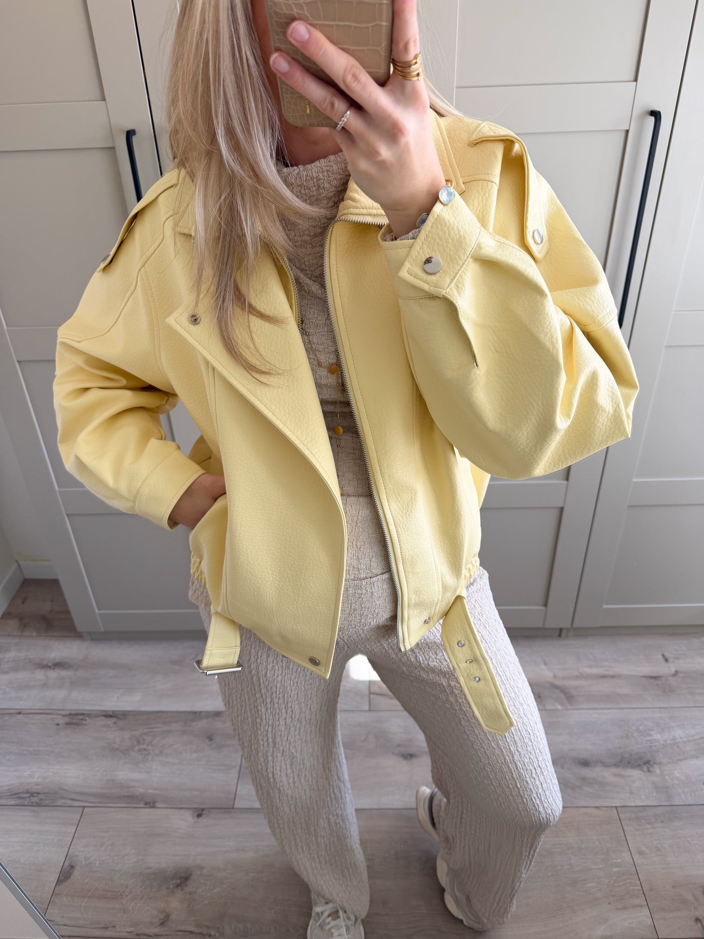 Jacket | Dana | Geel