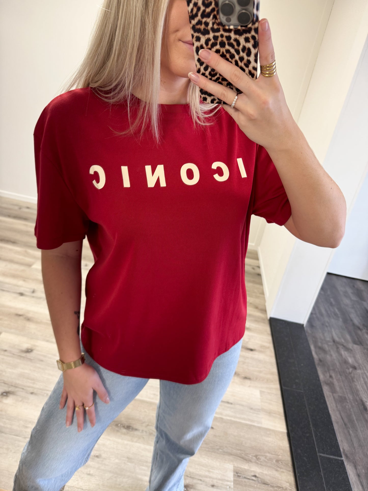 T-shirt | Iconic | Rood