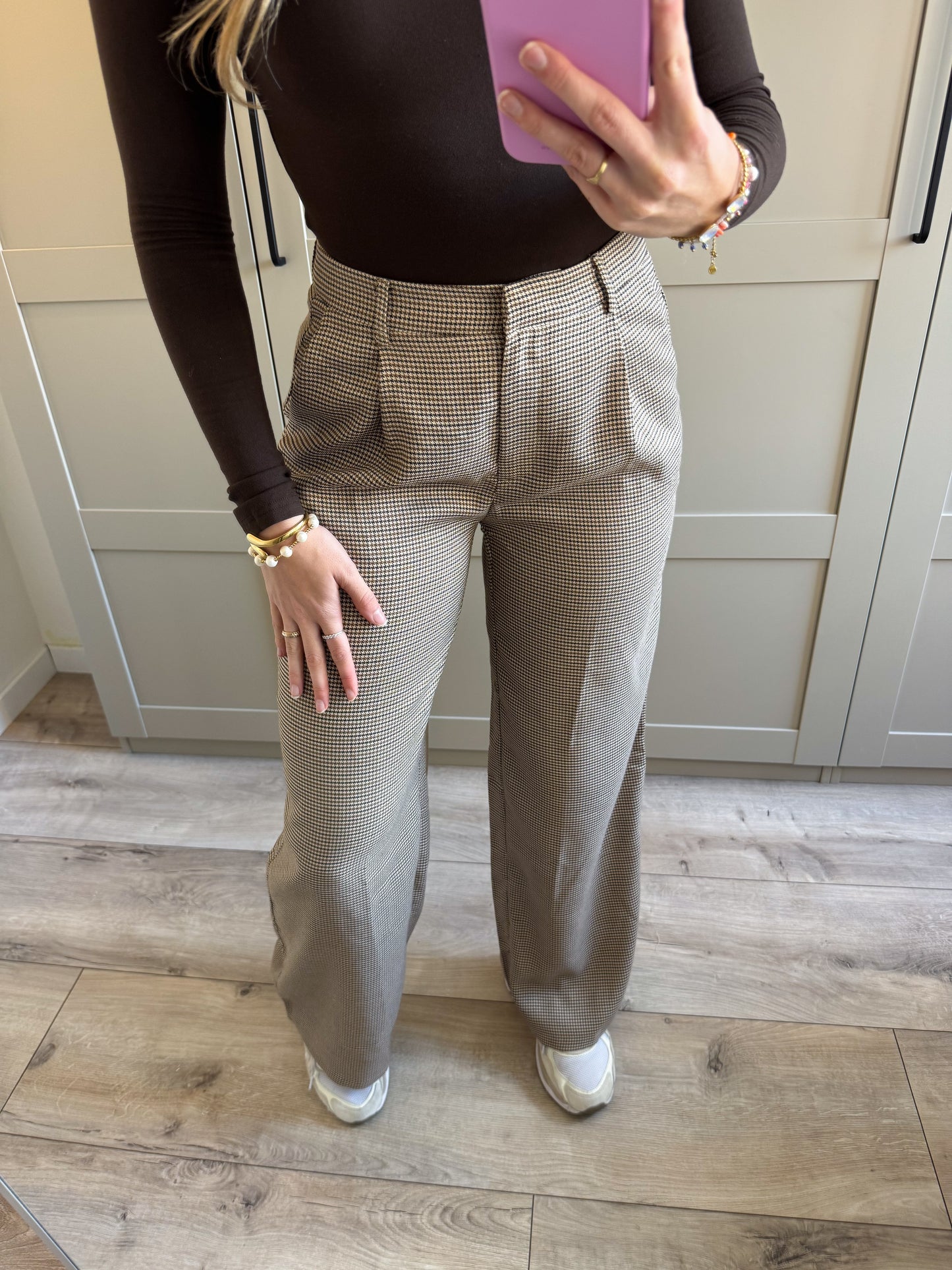 Pantalon | Sabrina | Geruit