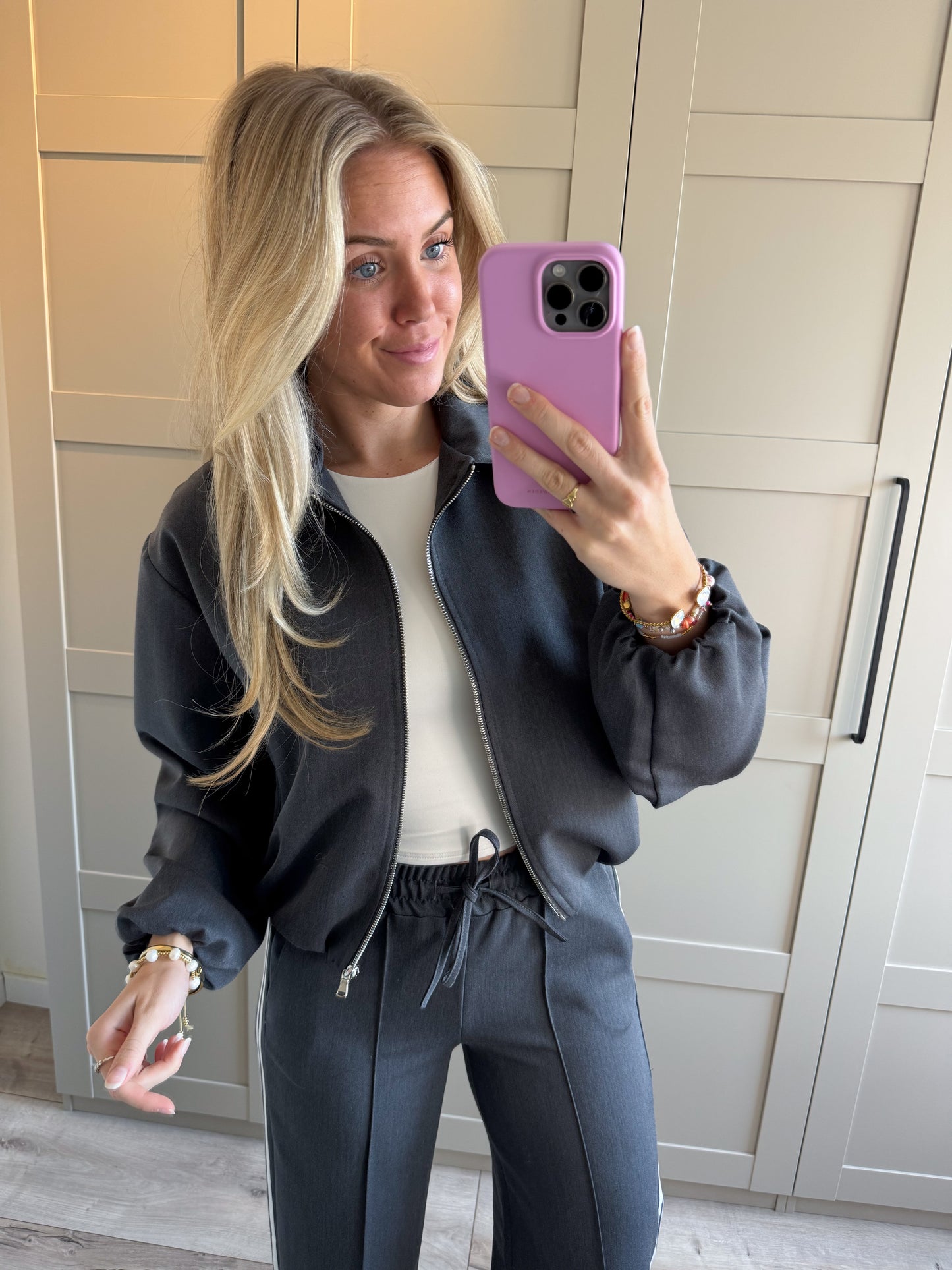 Jacket | Michelle | Grijs