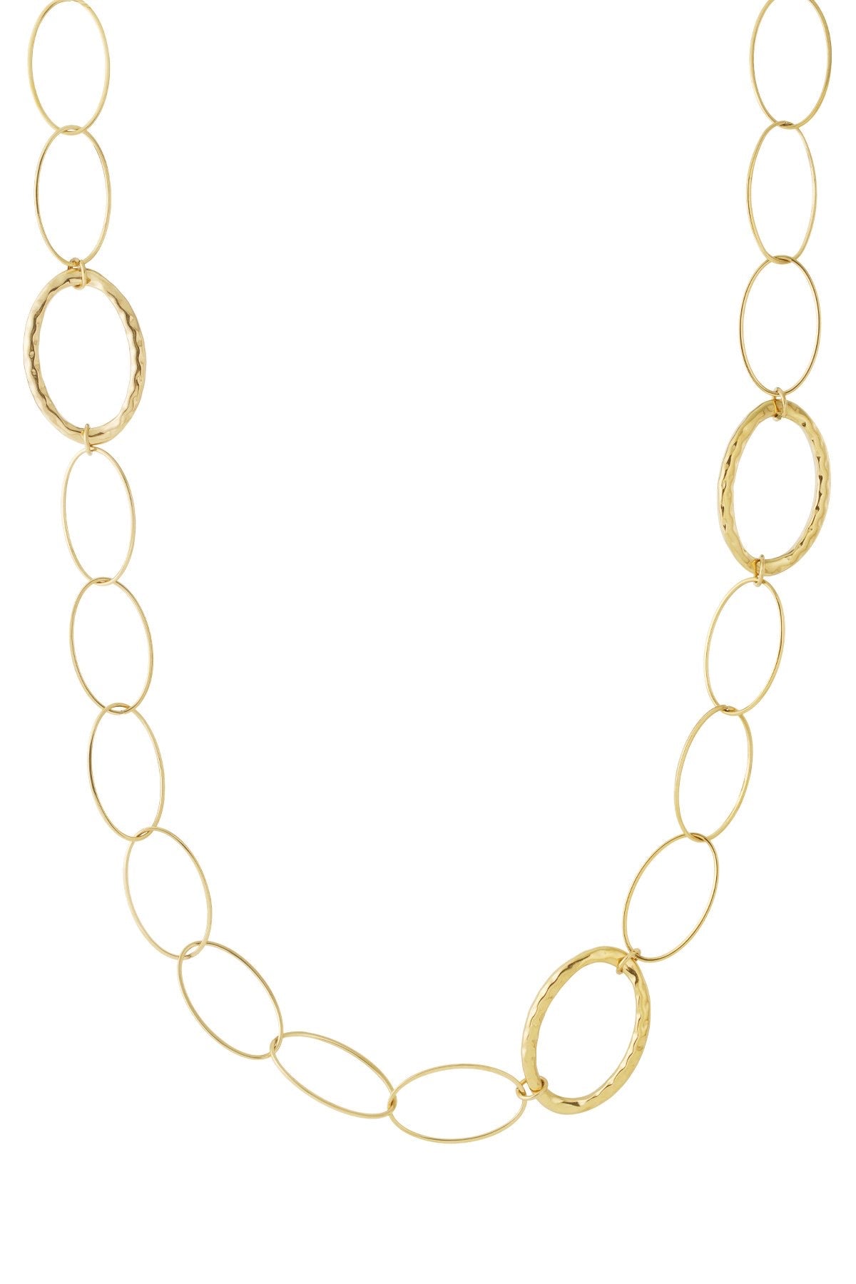 Ketting | Ovaal | Goud