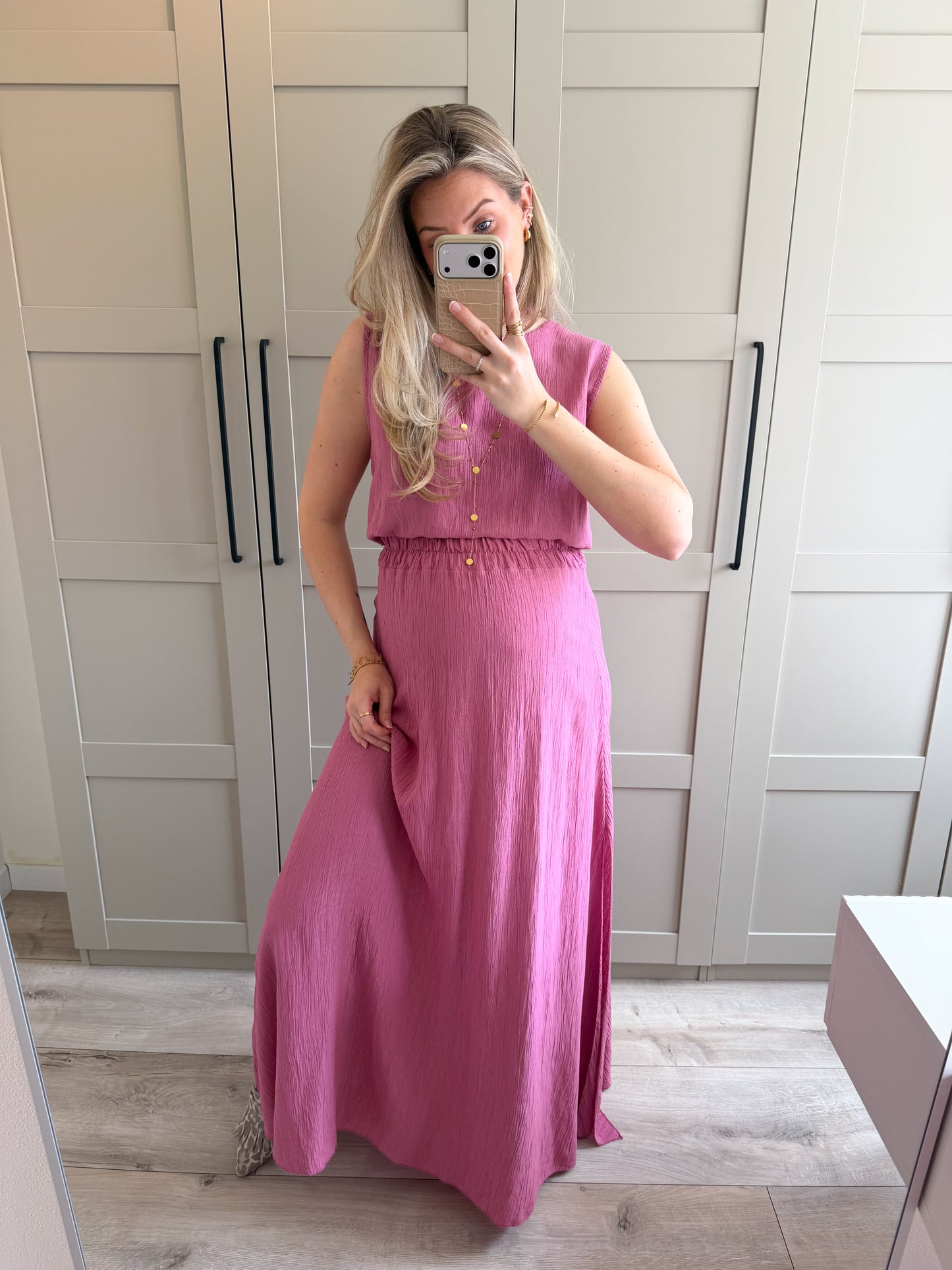 Set | Benthe | Roze mauve