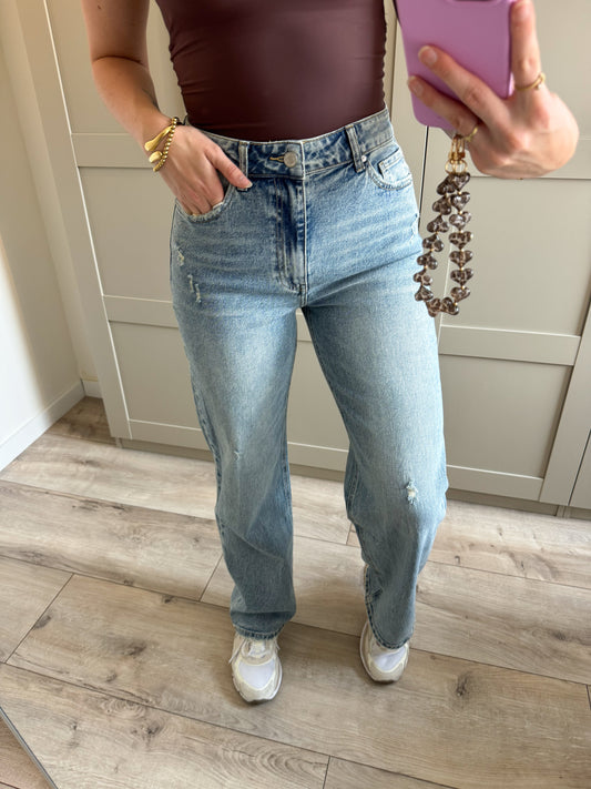 Wide leg jeans | Soof | Medium denim