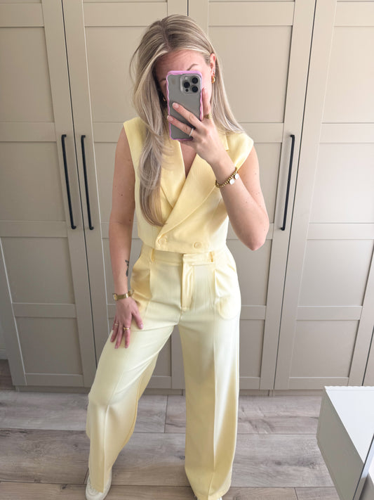 Pantalon | Charlie | Geel