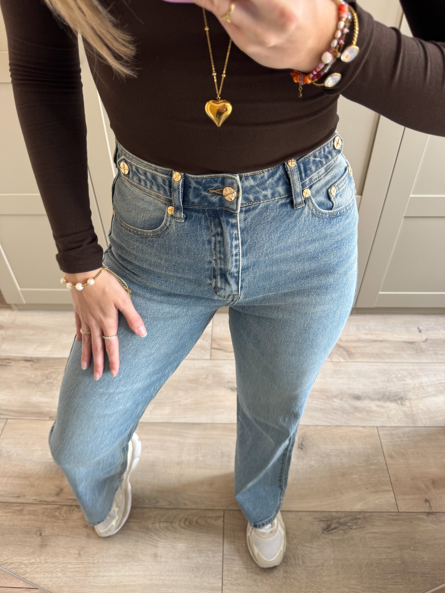 Wide leg jeans | Puck | Denim