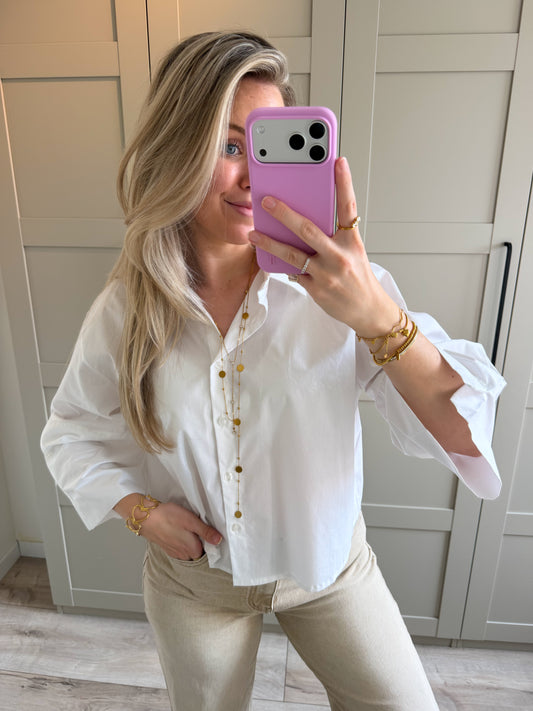 Blouse | Amber | Wit