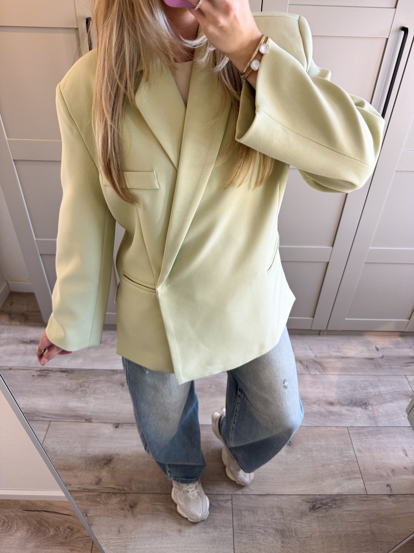 Blazer | Boxy | Mintgroen
