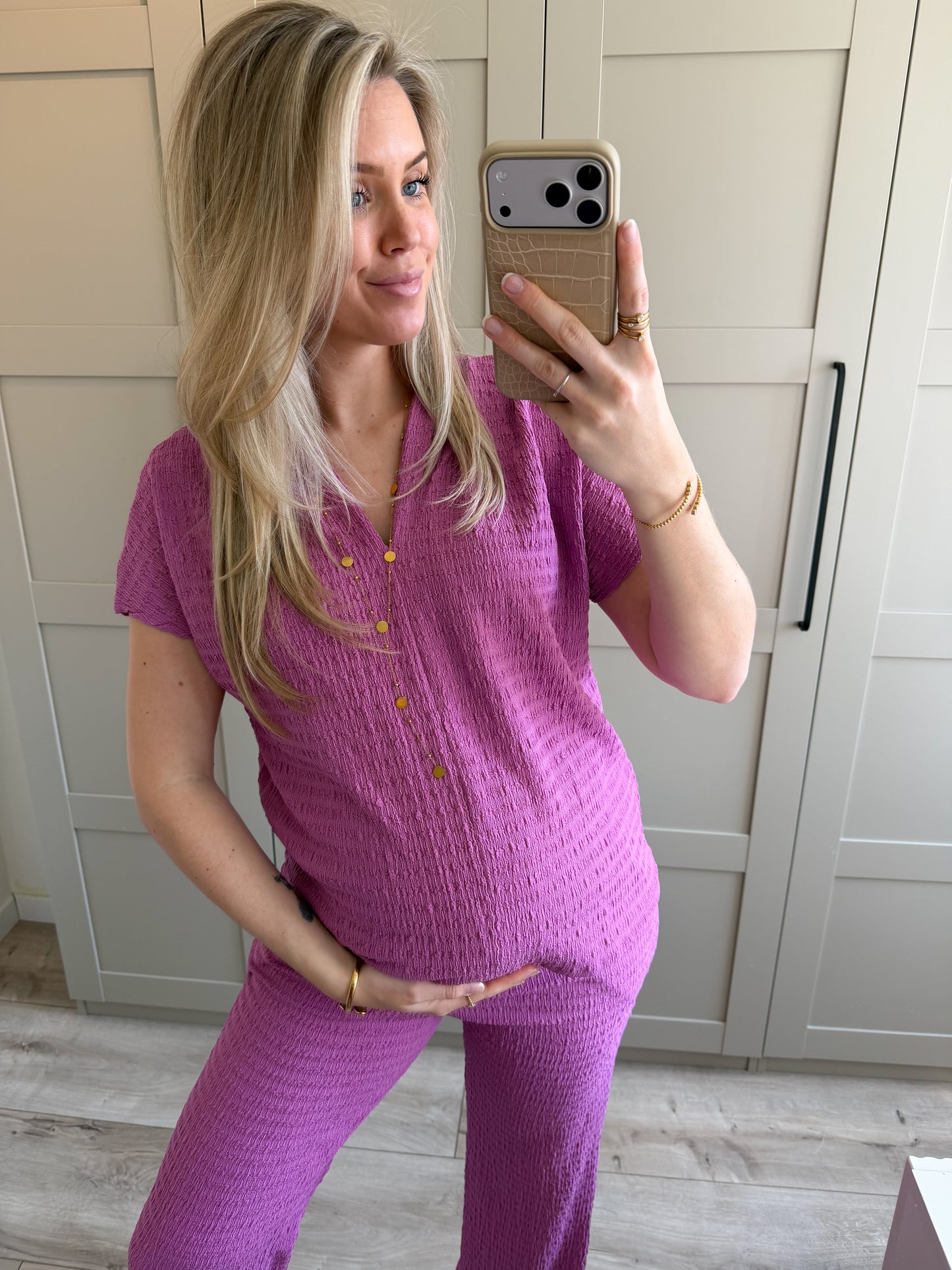 Set | Sylvie | Roze magenta