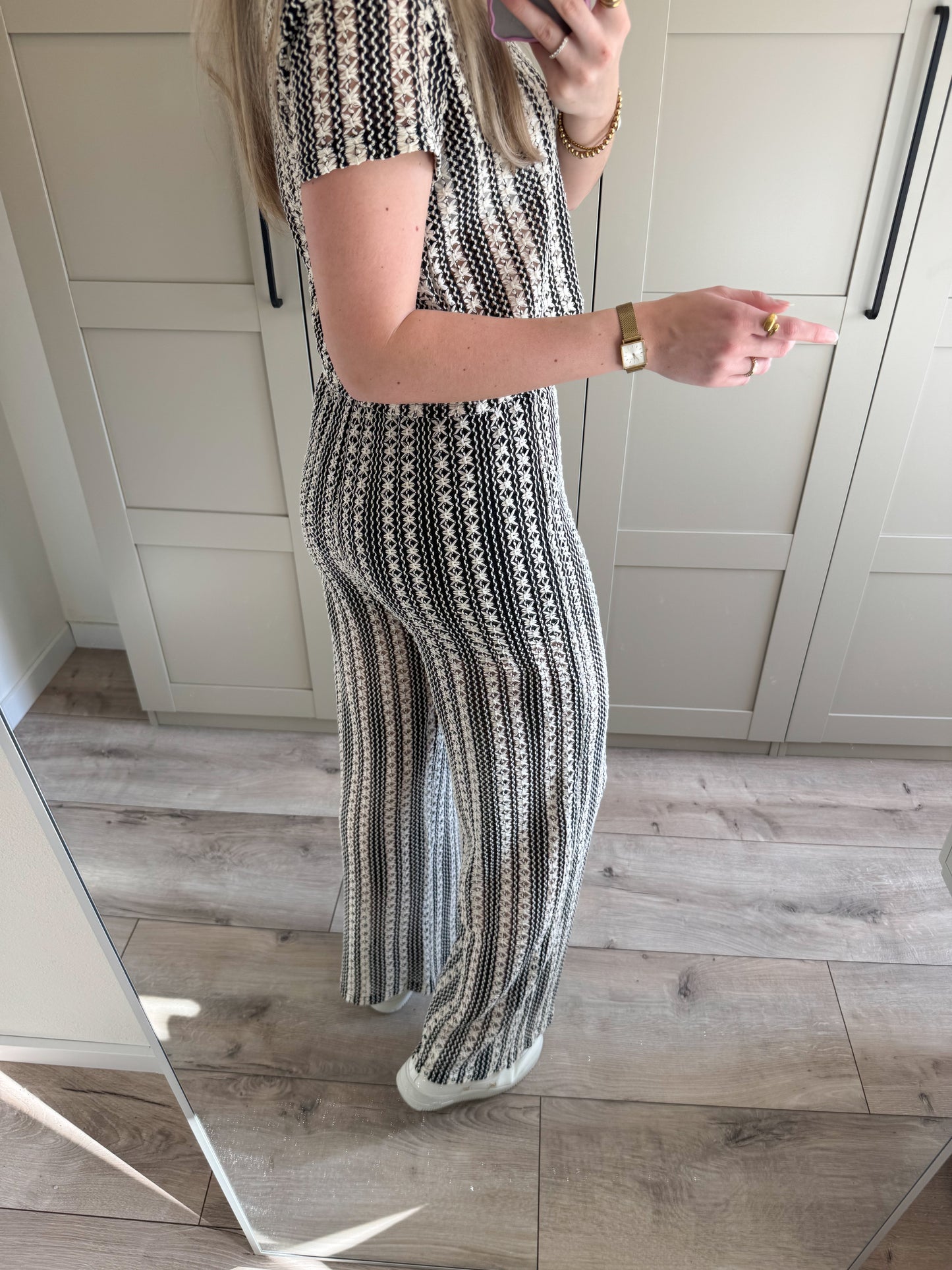 Set | Roos | Zwart beige