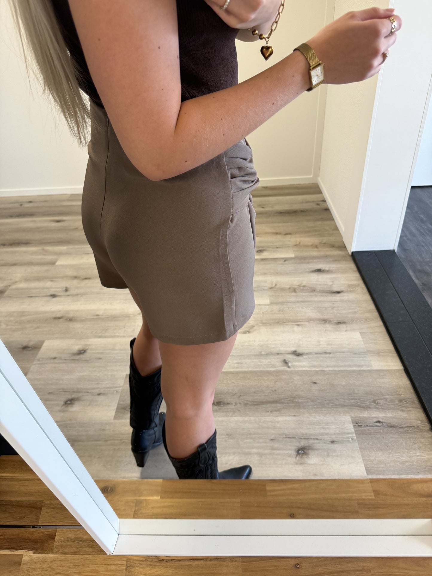 Skort | Cato | Taupe