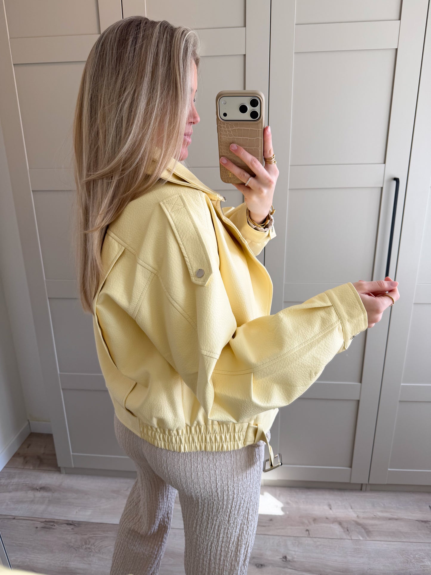 Jacket | Dana | Geel