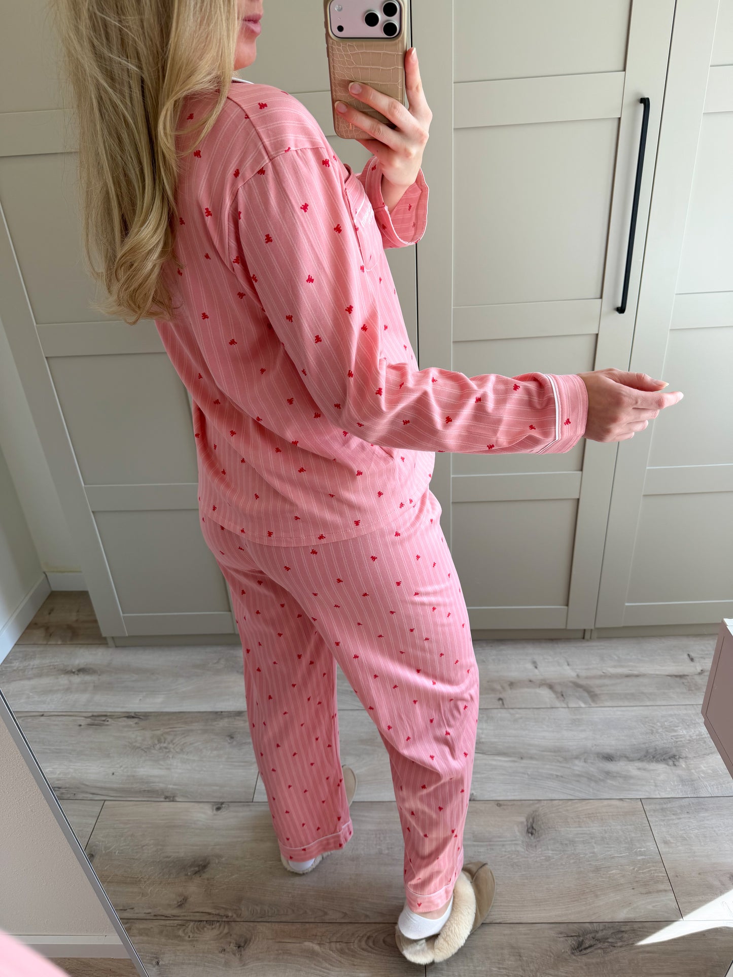 Pyjama set | Bears | Roze