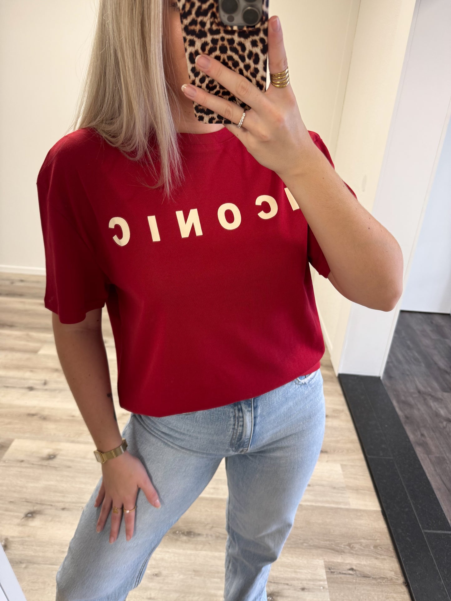 T-shirt | Iconic | Rood