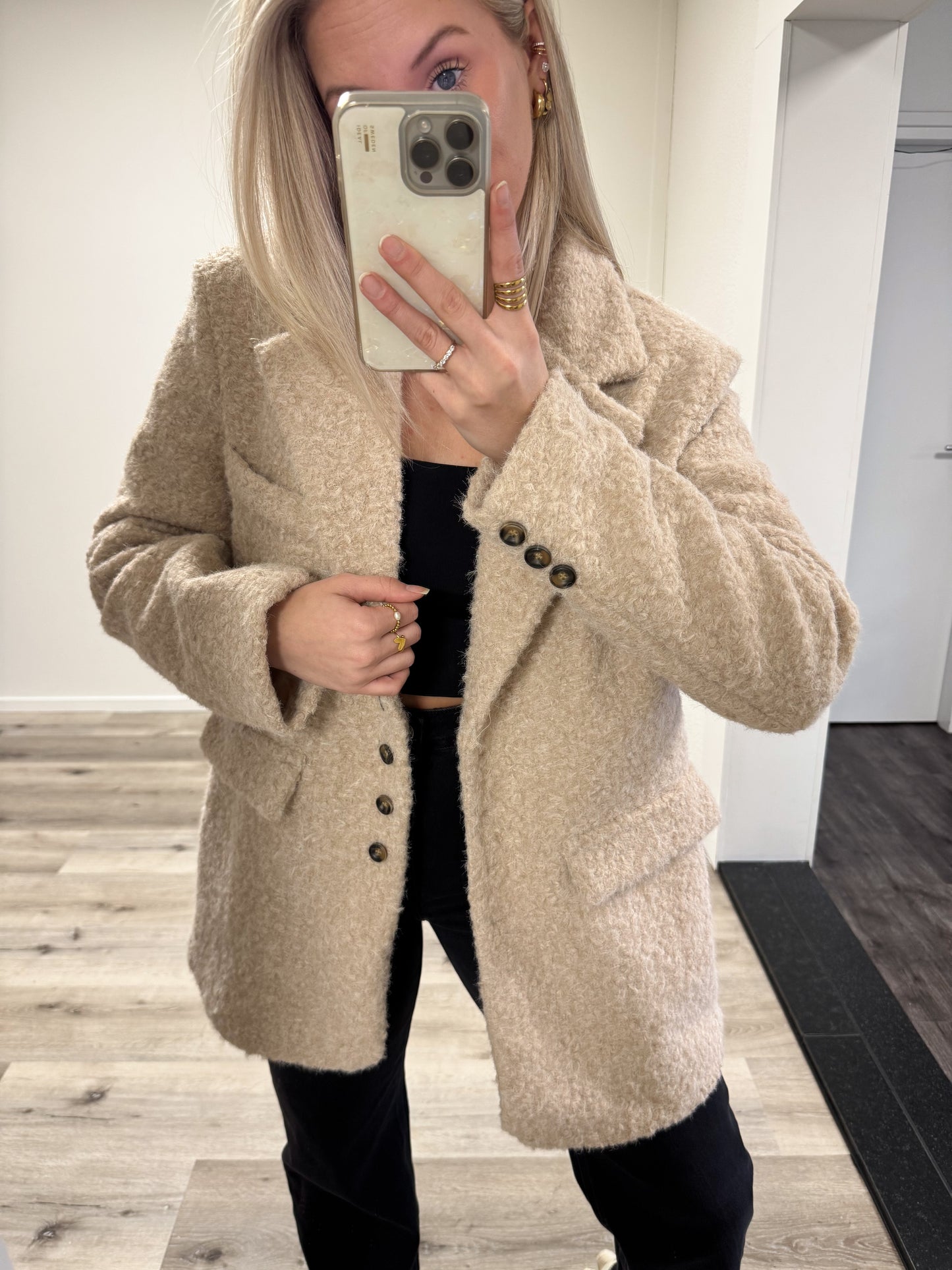 Blazer | Teddy | Beige