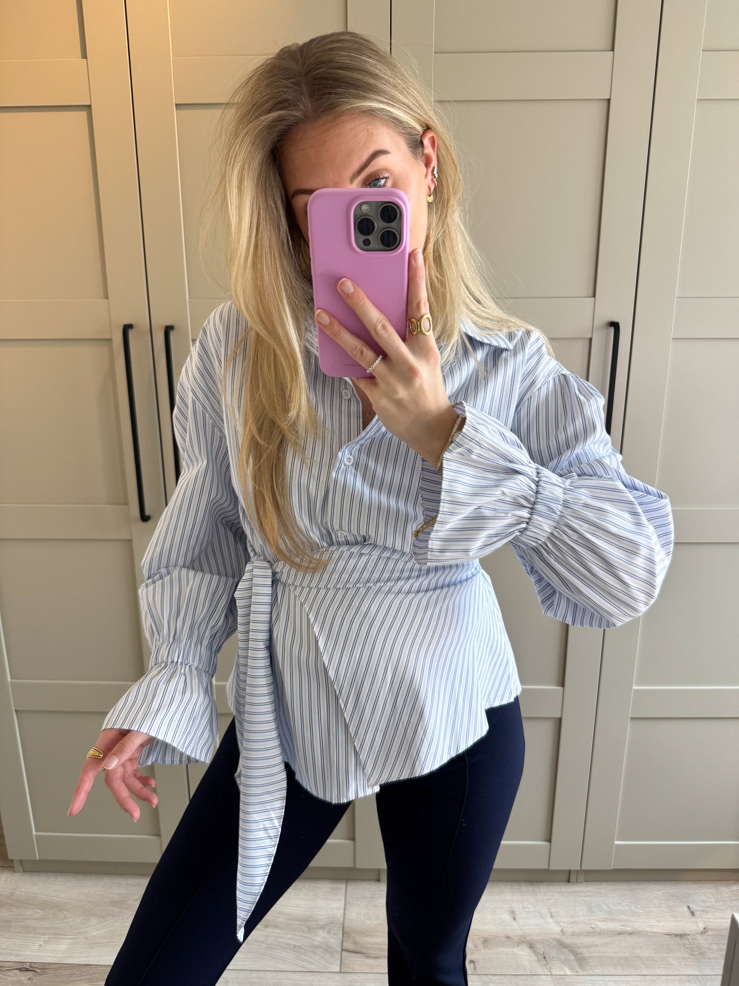 Blouse | Eveline | Blauw