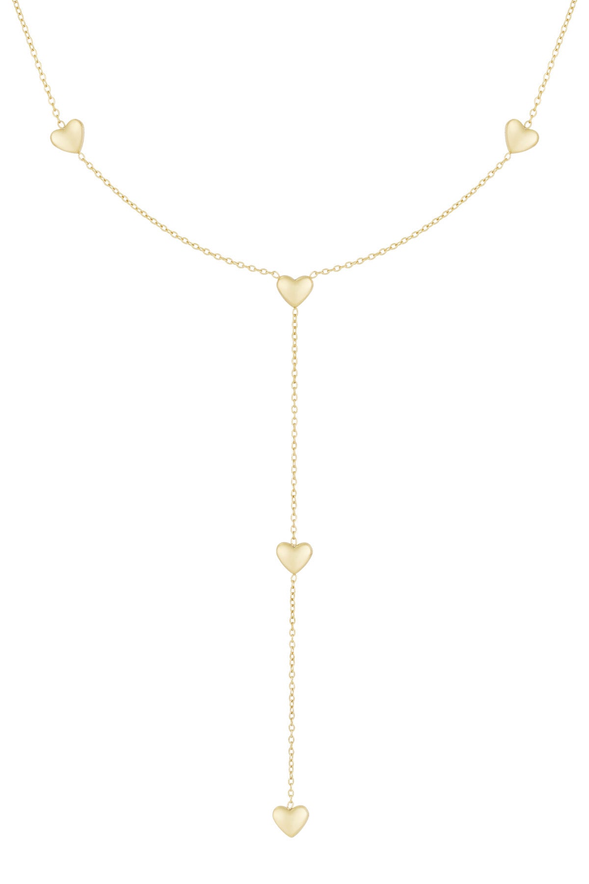 Ketting | Hartjes | Goud