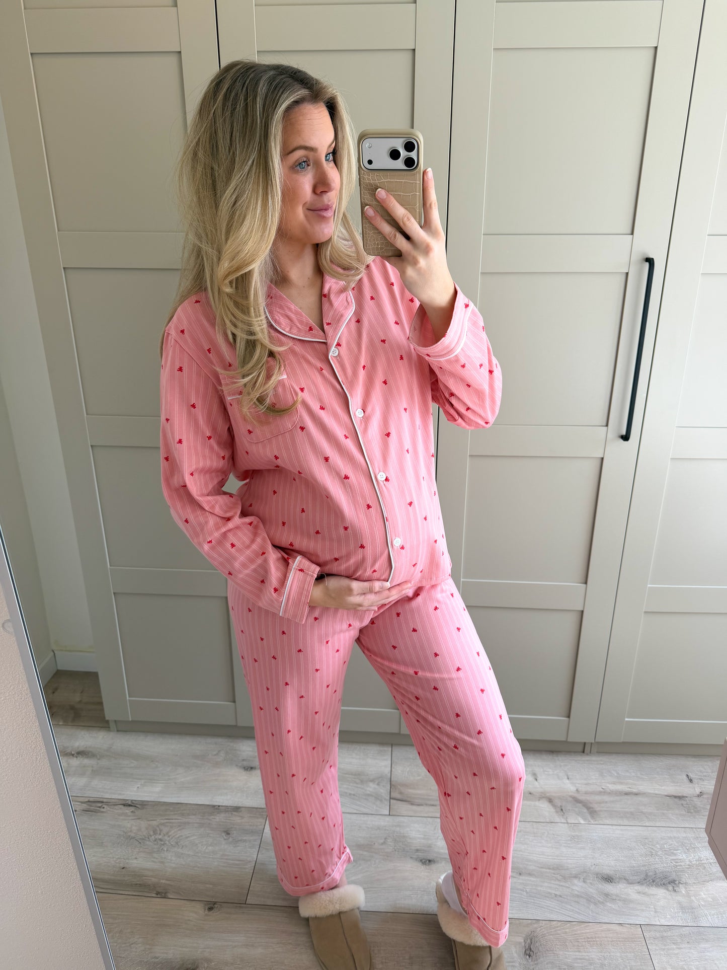 Pyjama set | Bears | Roze