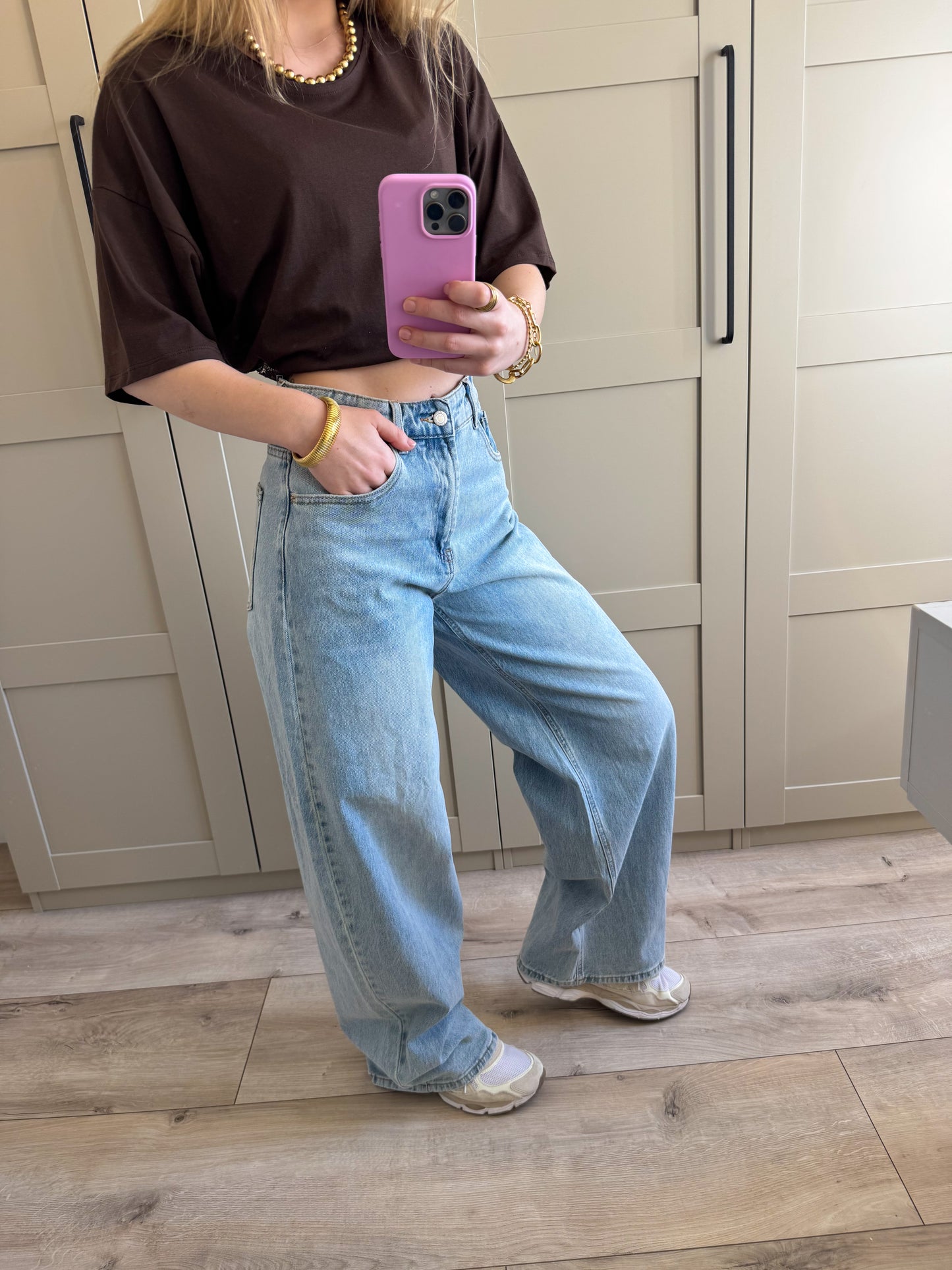 Tall balloon jeans | Jela | Denim