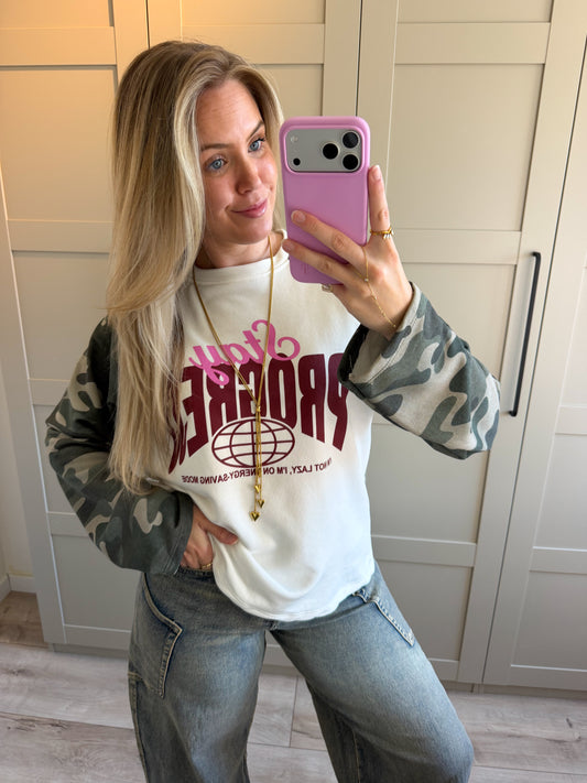 Longsleeve | Camo | Stay progress