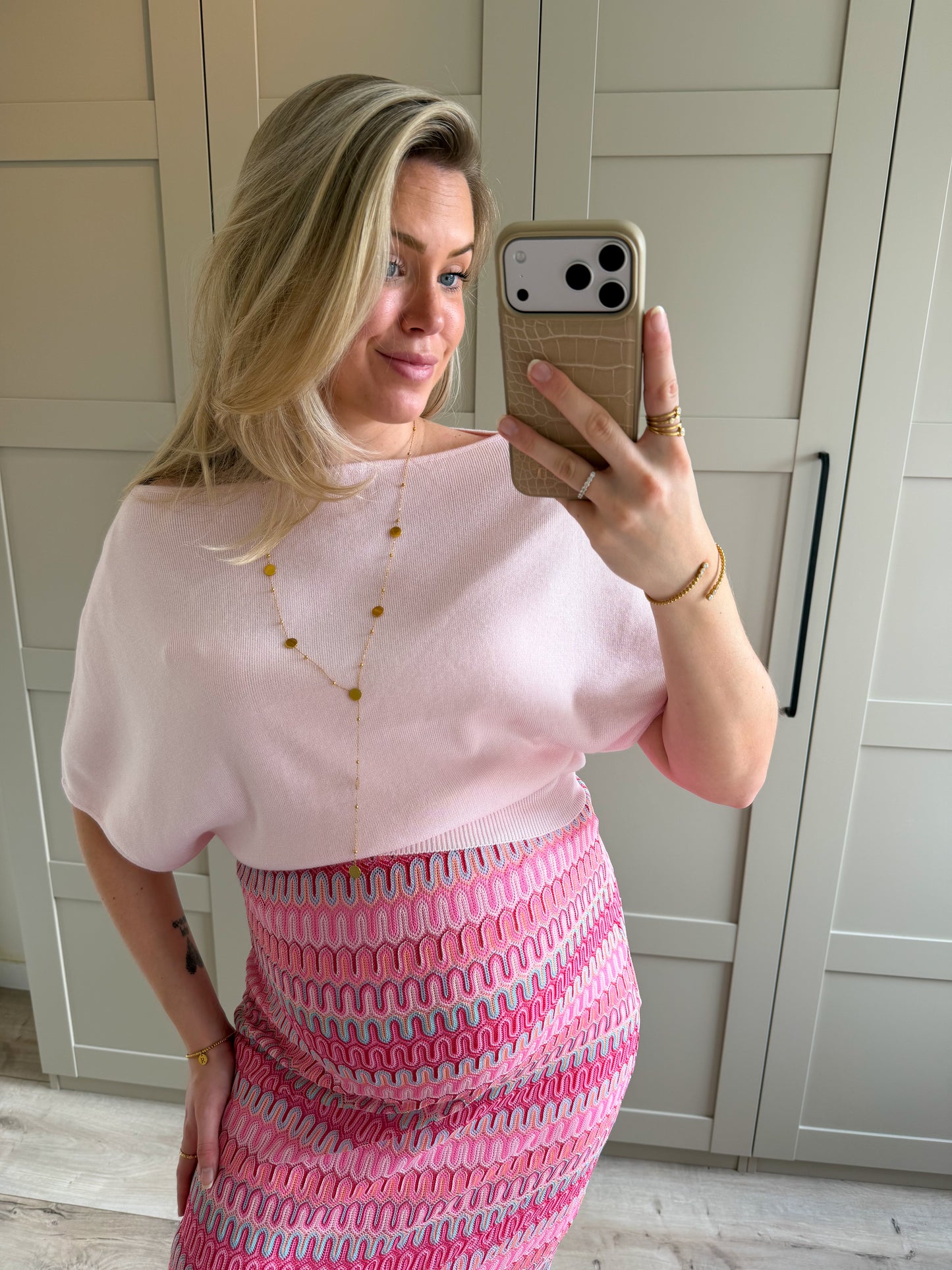 Top | Leanne | Lichtroze