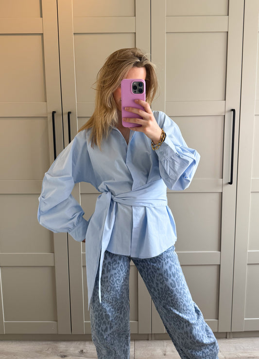Blouse | Hanna | Lichtblauw