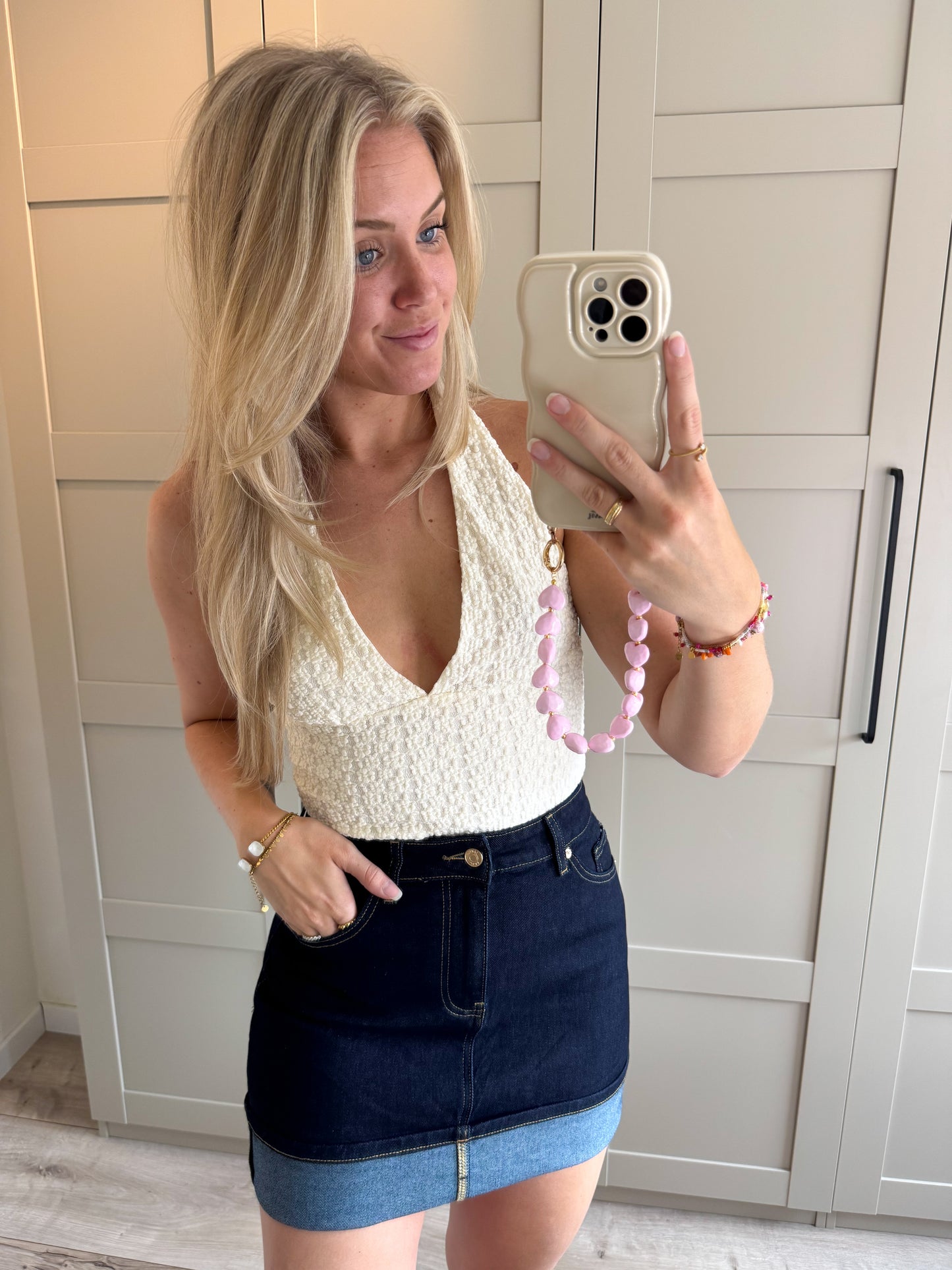 Top | Nela | Creme