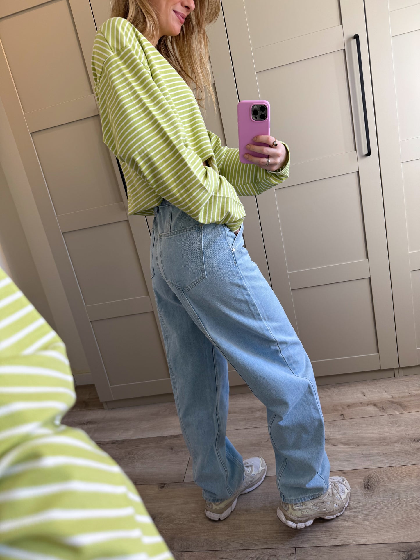 Balloon jeans | Amber | Licht denim