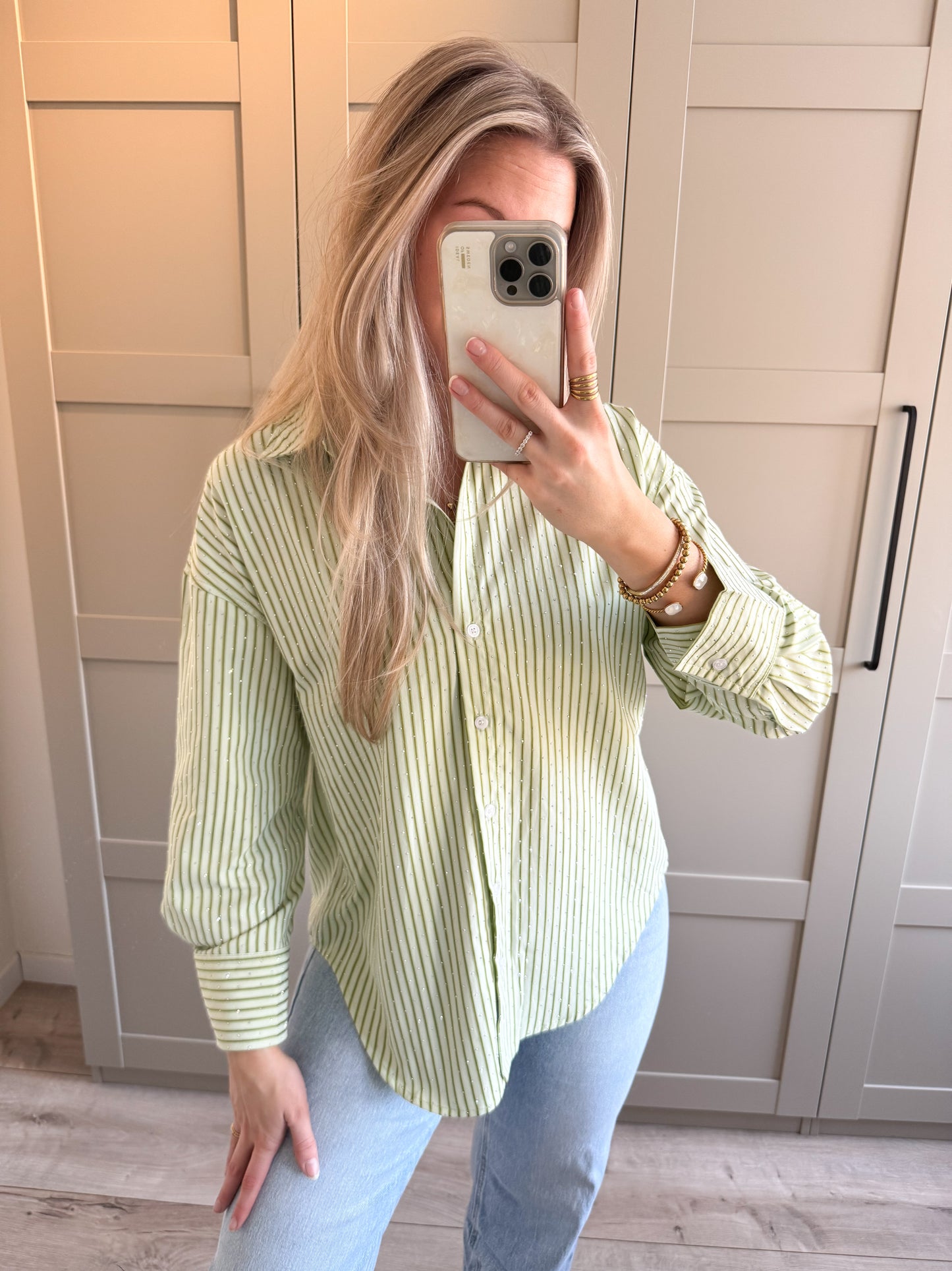 Blouse | Mira | Groen