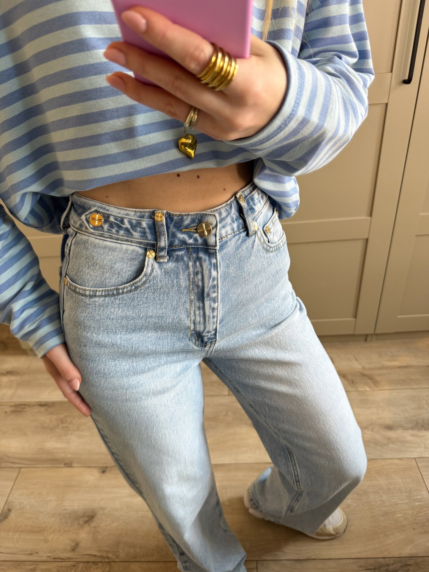 Wide leg jeans | Jacky | Denim