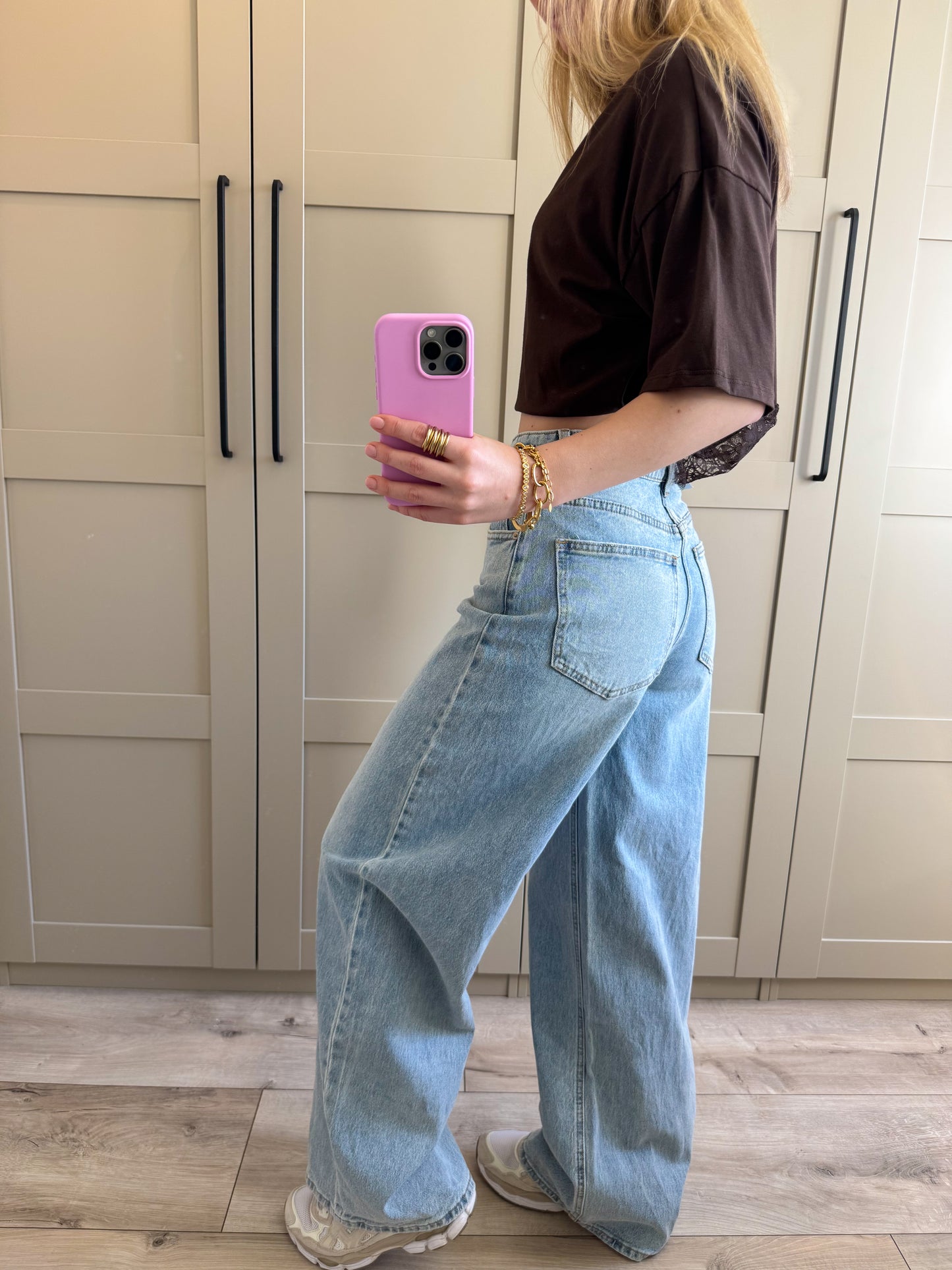 Tall balloon jeans | Jela | Denim