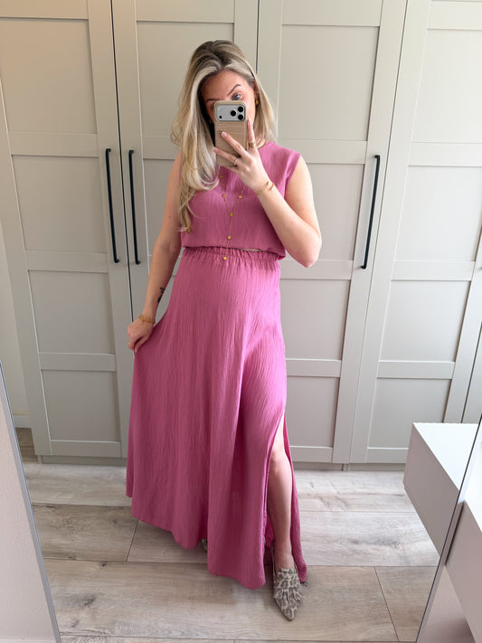 Set | Benthe | Roze mauve