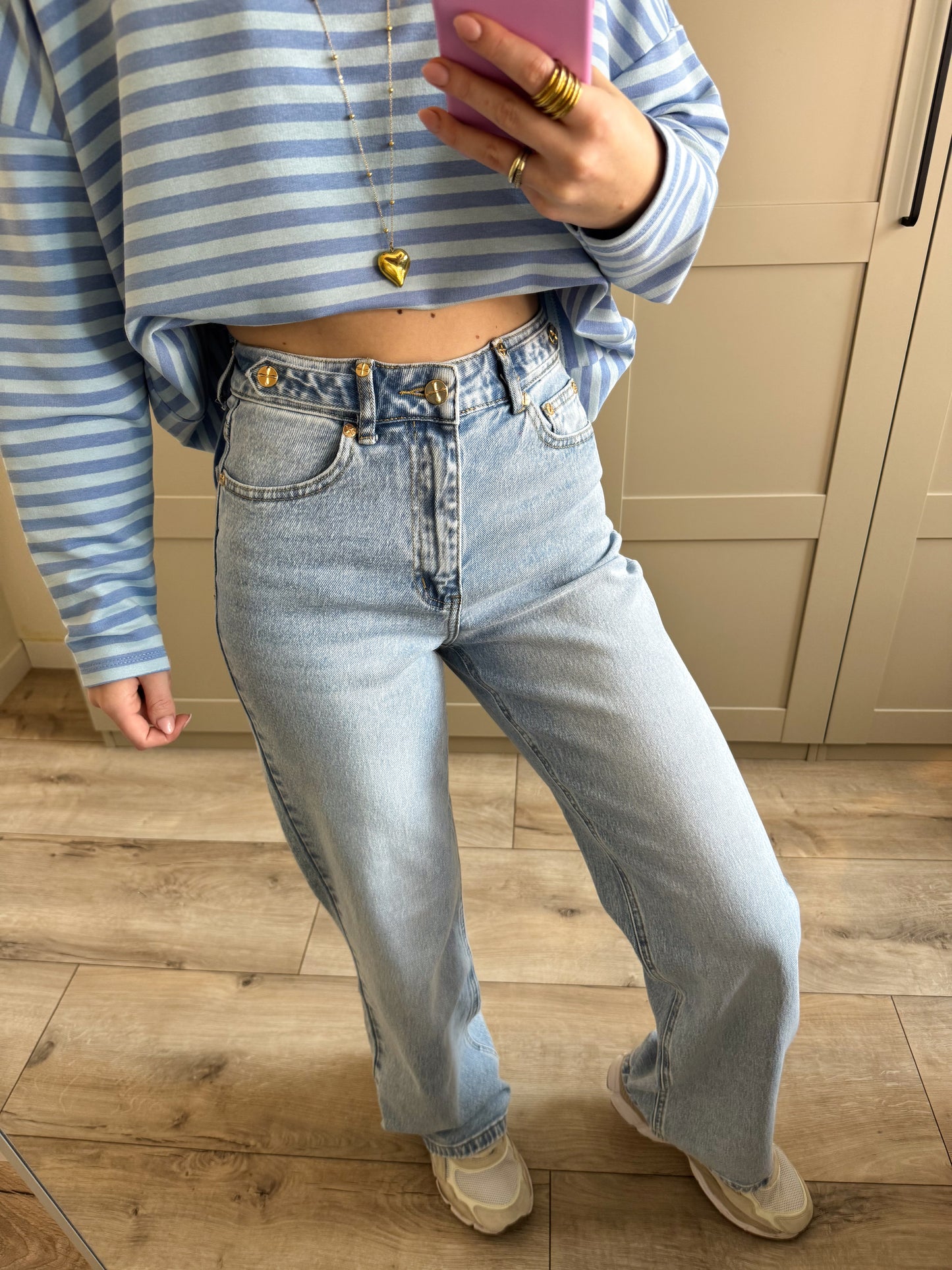 Wide leg jeans | Jacky | Denim