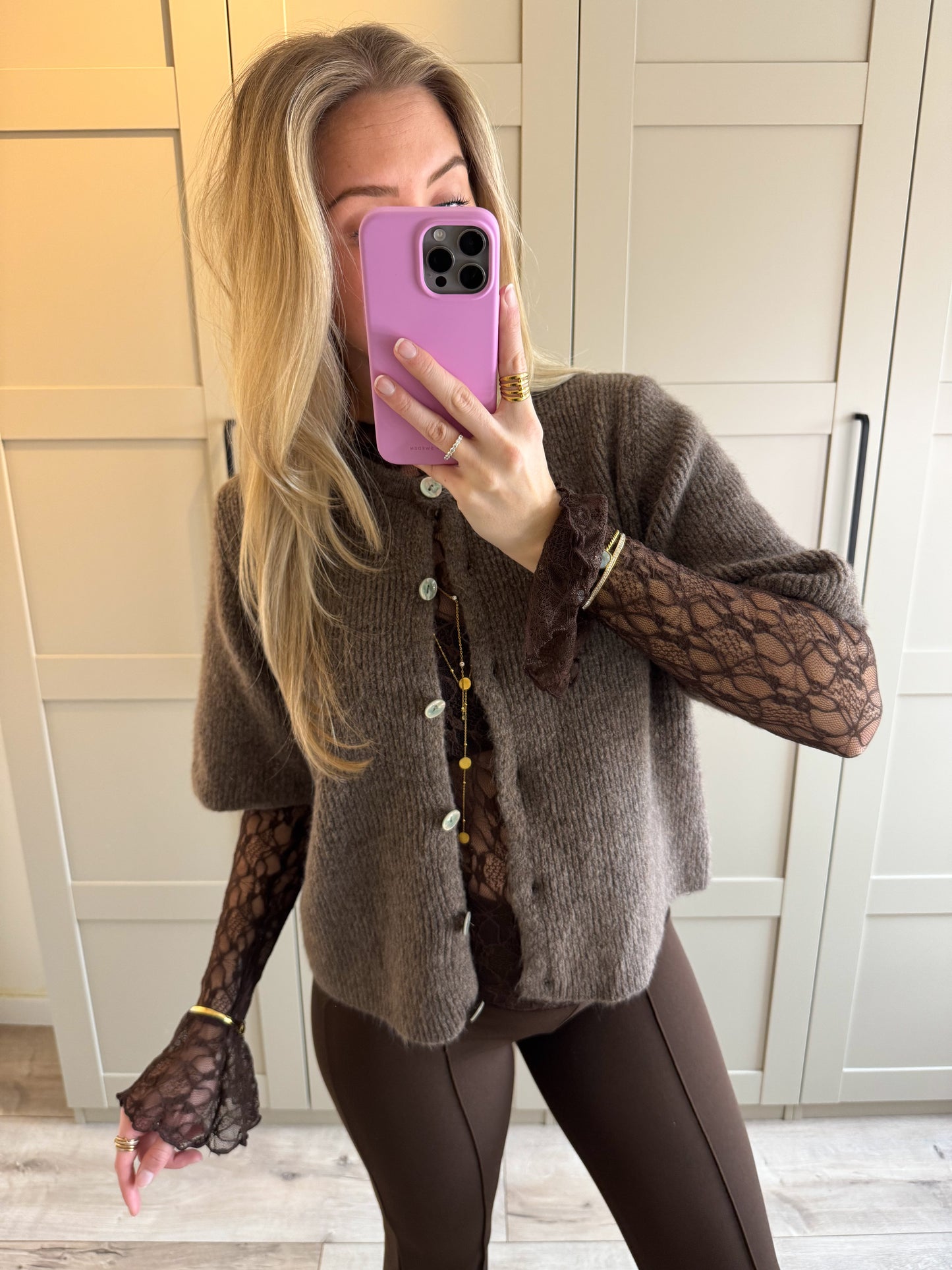 Vest | Puck | Taupe