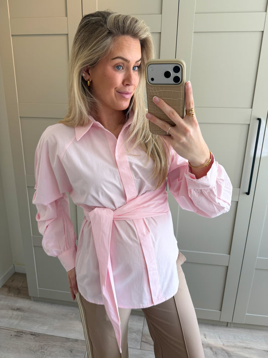 Blouse | Hanna | Lichtroze