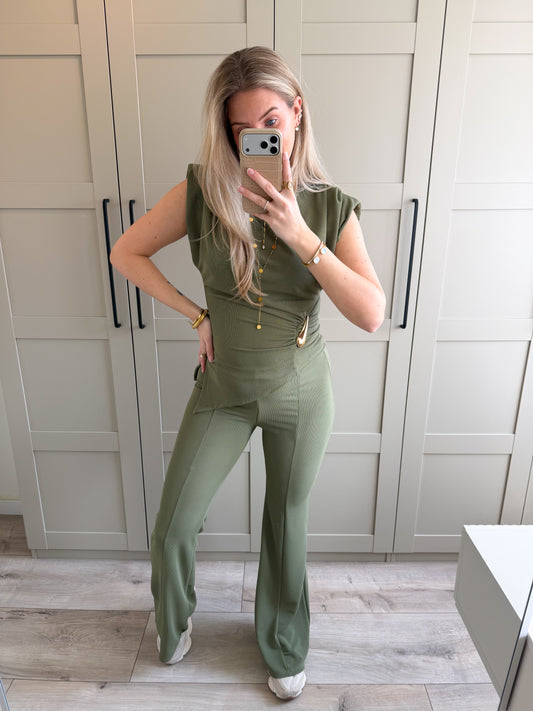 Set | Kaya | Donkergroen